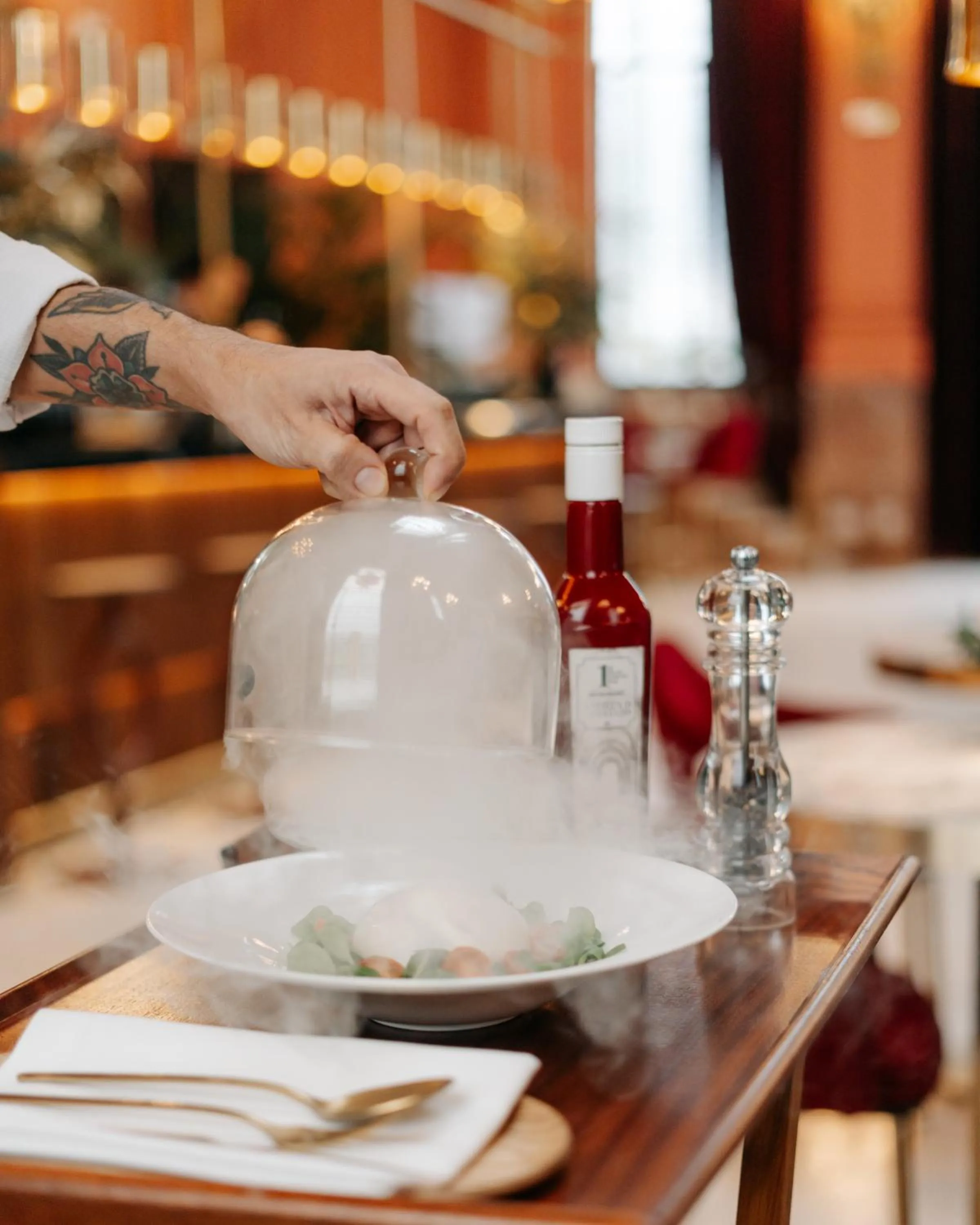 Food and drinks in Casa de las Artes, member of Meliá Collection