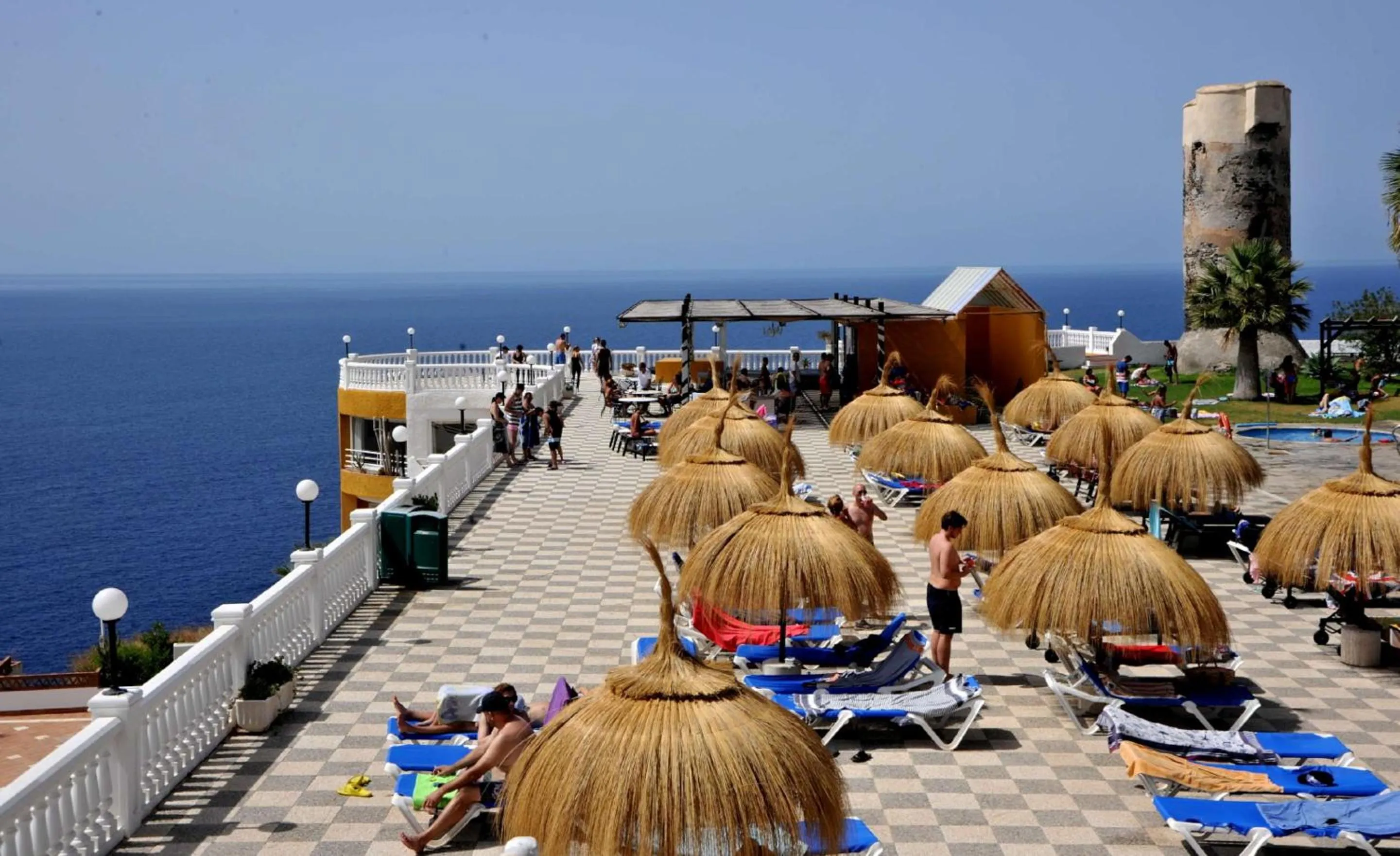 On site in Hotel Salobreña Suites