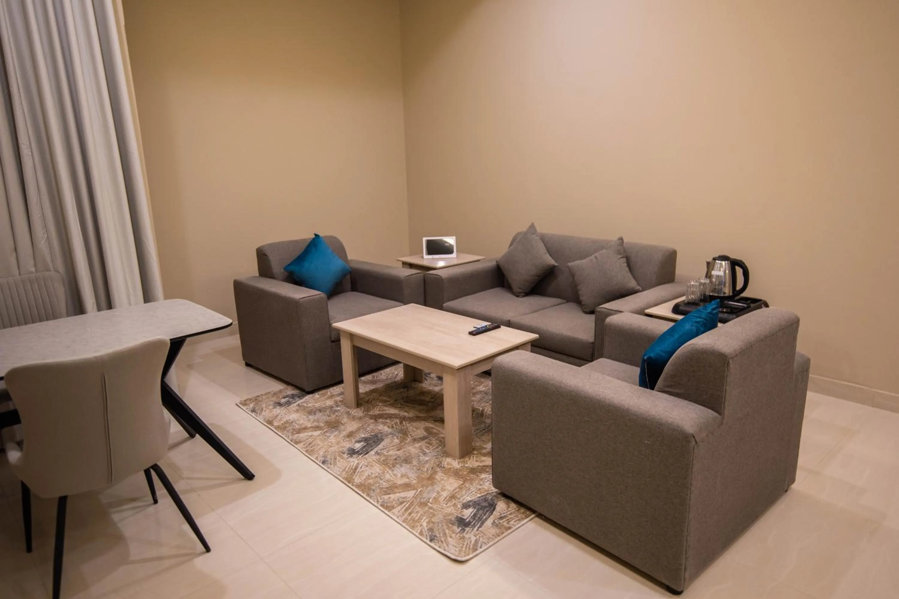 Living room in غرناطة بالاس ان للشقق المخدومة