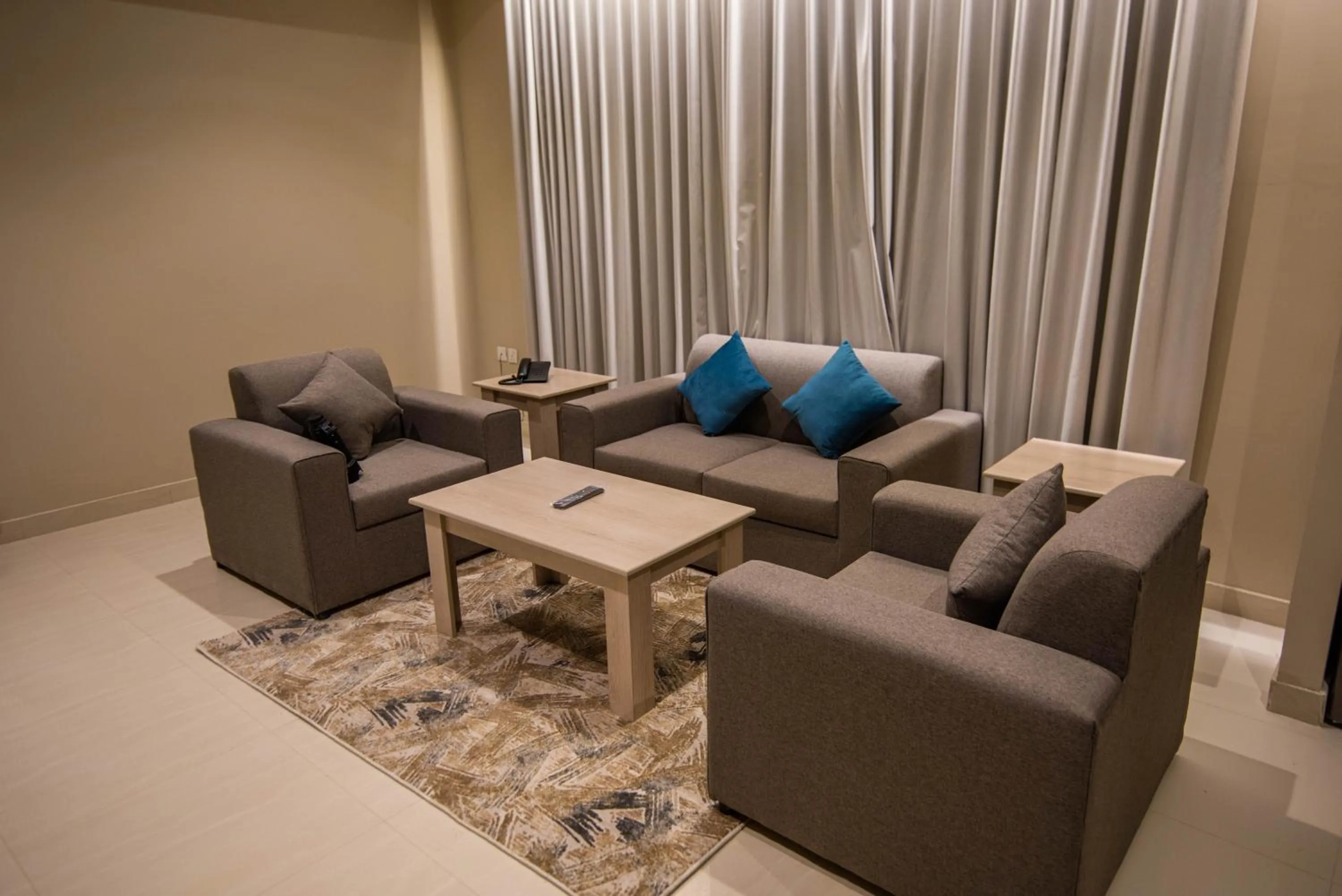 Living room in غرناطة بالاس ان للشقق المخدومة