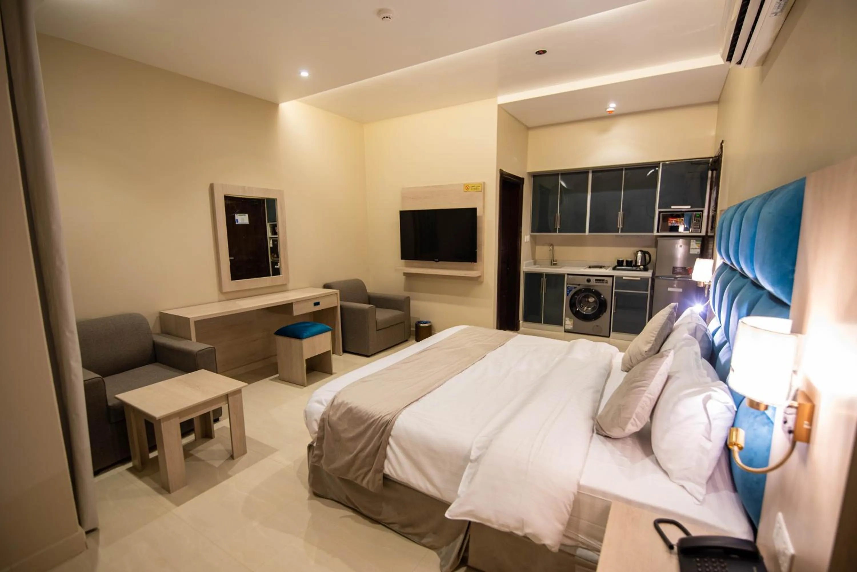 Bed in غرناطة بالاس ان للشقق المخدومة