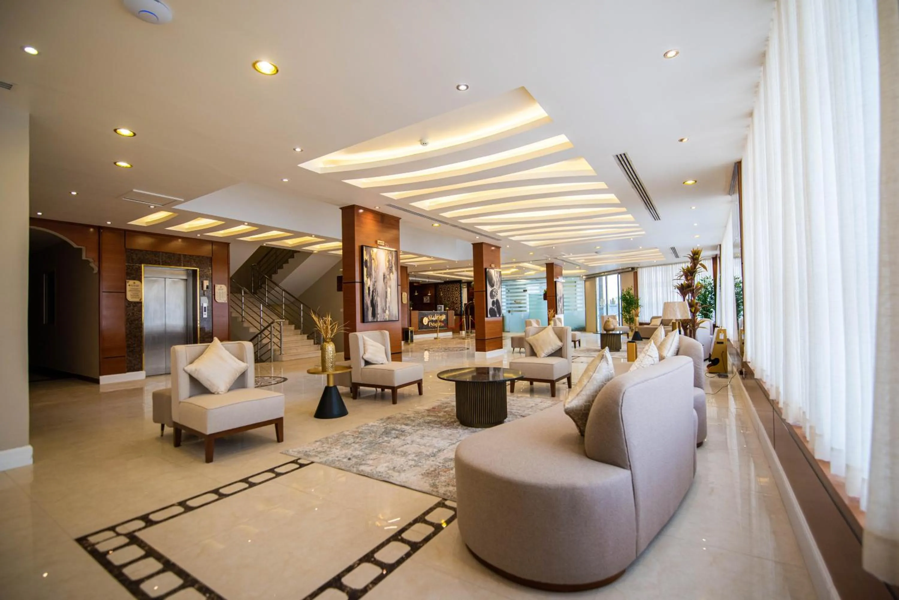 Lobby or reception in غرناطة بالاس ان للشقق المخدومة