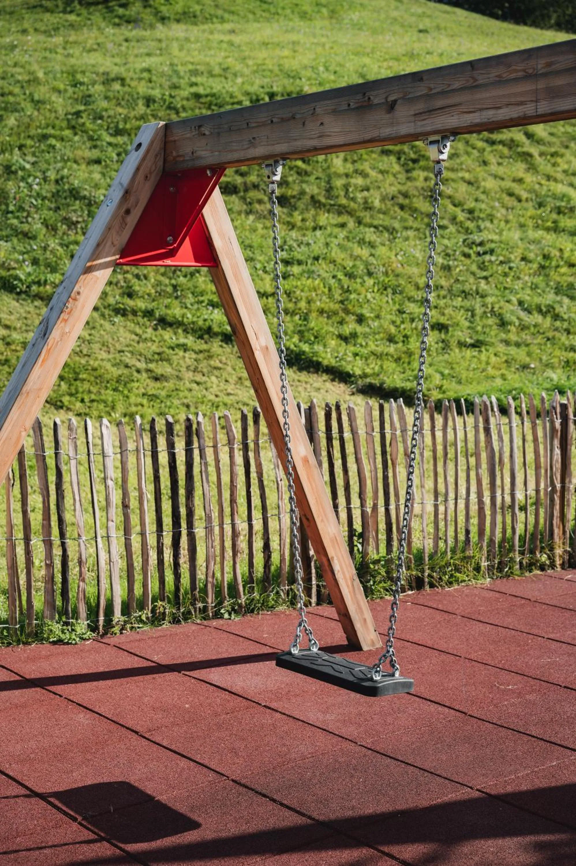 Children play ground in TILL Naturhotel - Self-Check-In