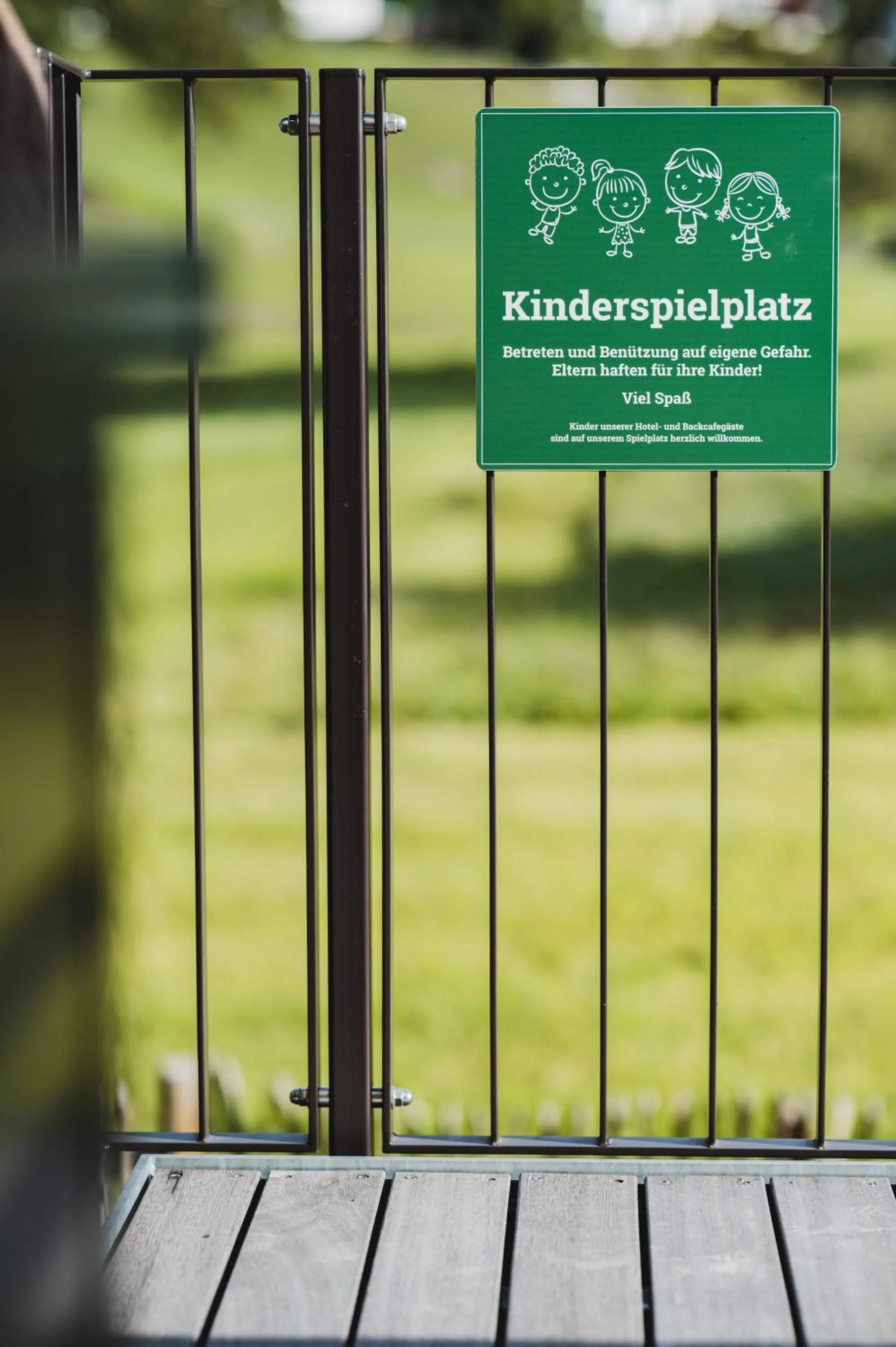 Children play ground in TILL Naturhotel - Self-Check-In