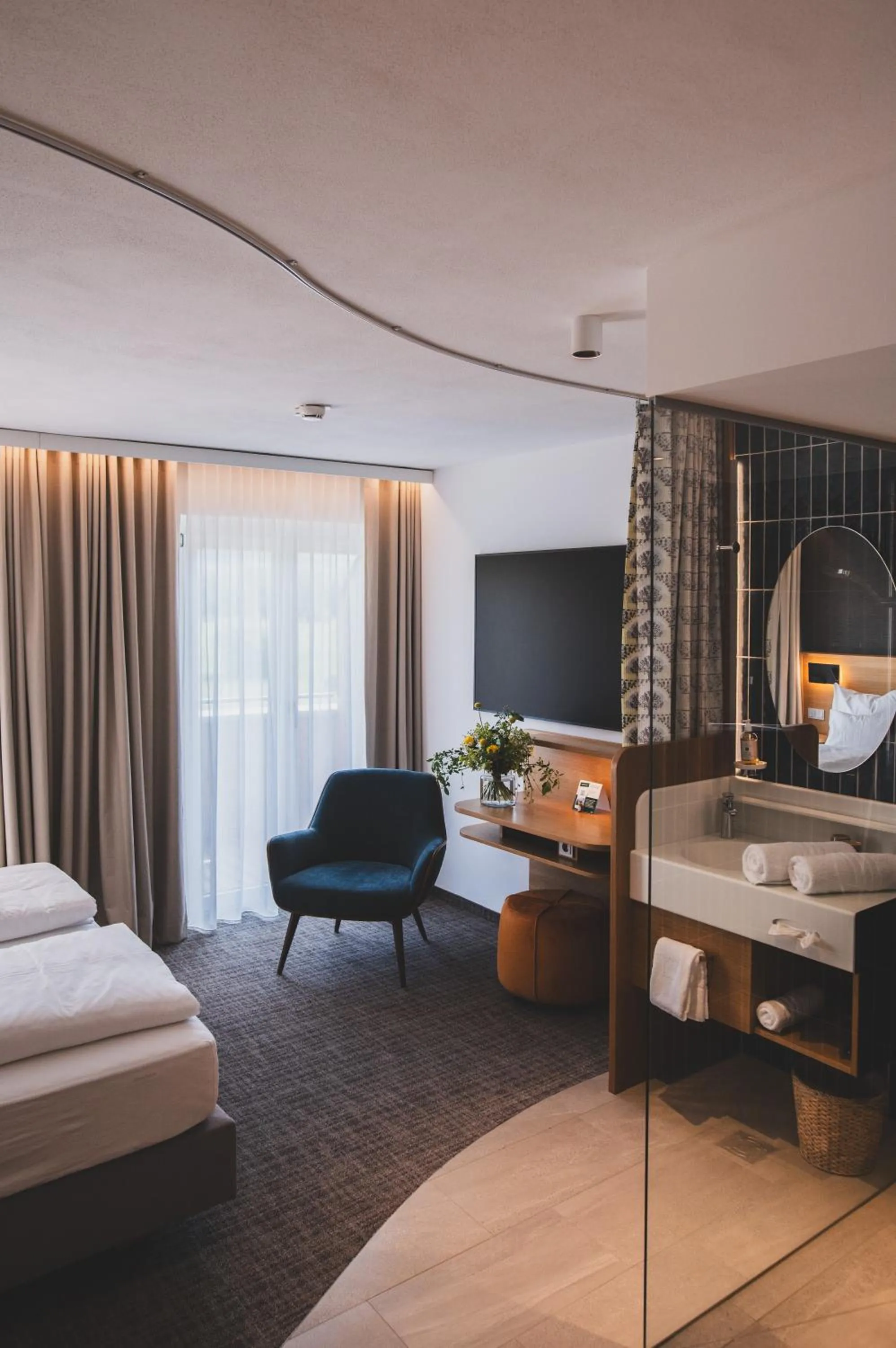 Bed in TILL Naturhotel - Self-Check-In