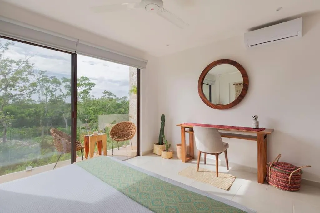 Bed in ZAAZIL, JUNGLE VIEW & GREAT POOL 100MB FIBER WIFI!