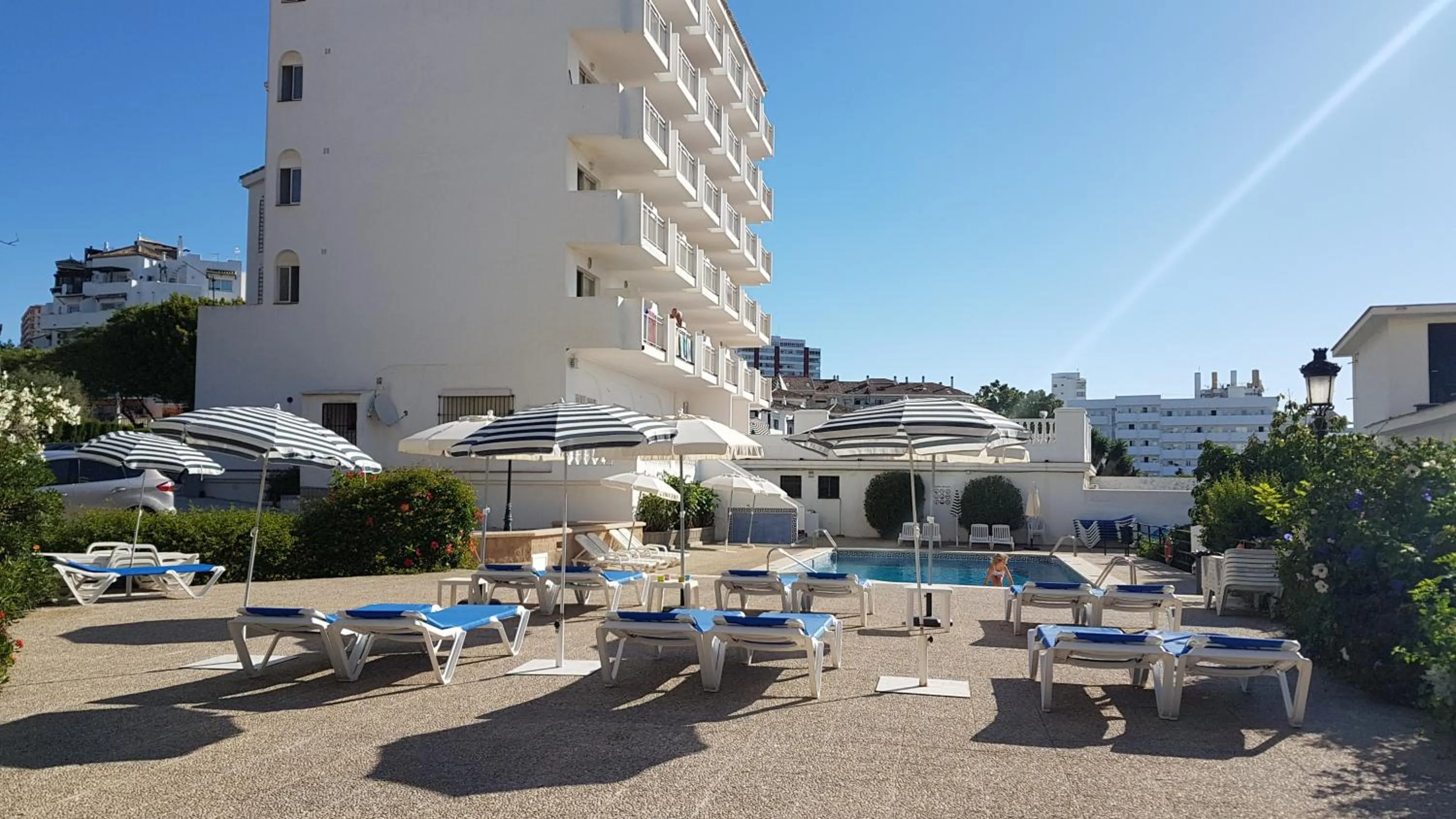 Swimming pool in Sunny Beach