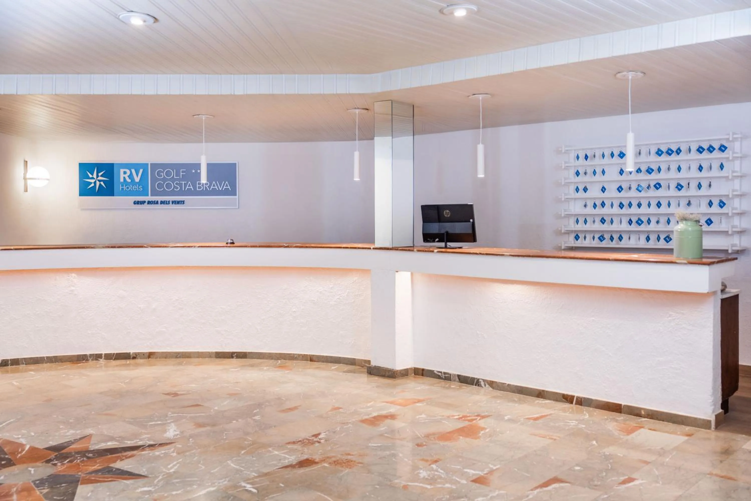 Lobby or reception in RVHotels Golf Costa Brava