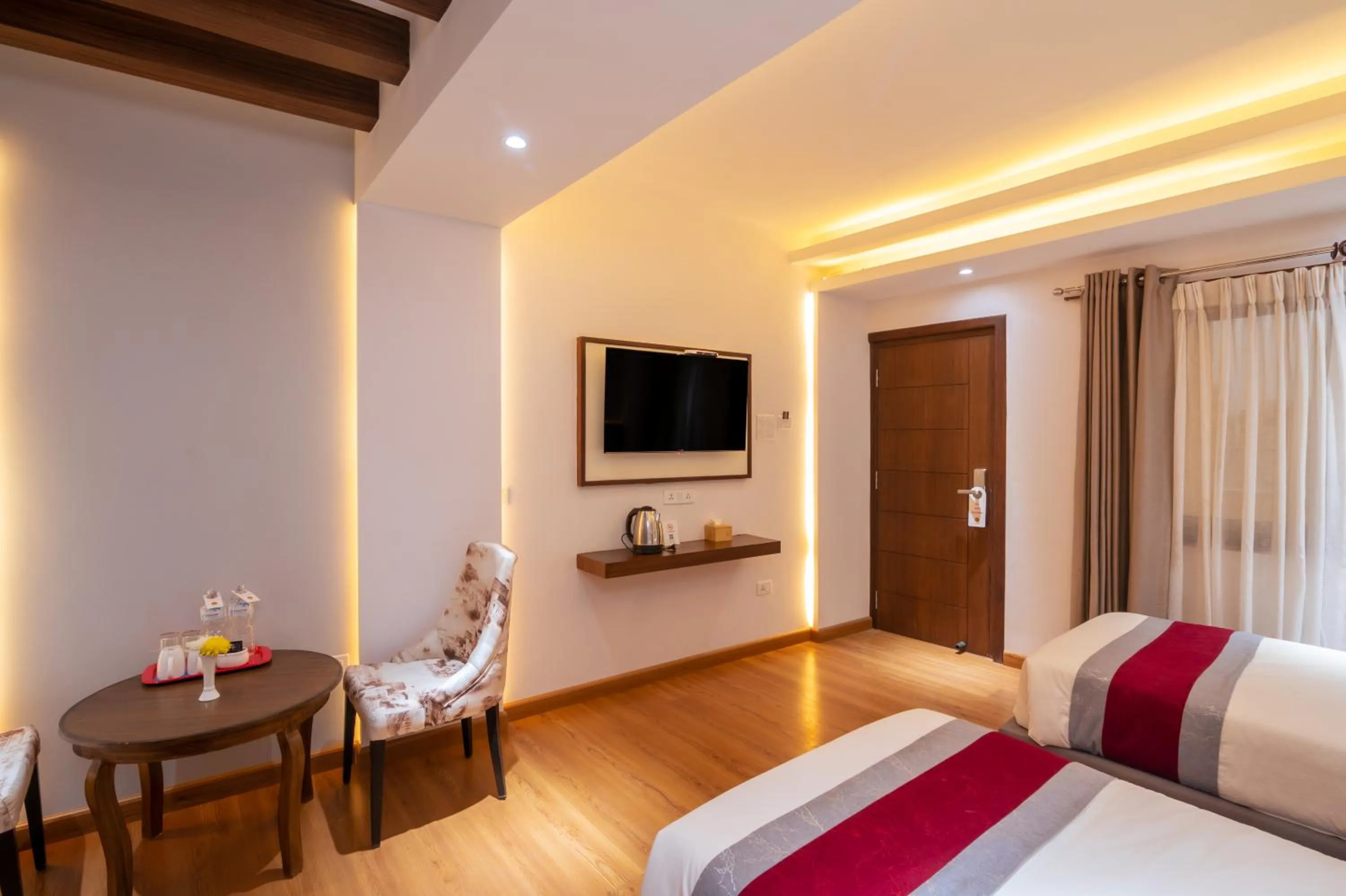 Bedroom, Bed in Hotel Ama-La, Thamel, Kathmandu