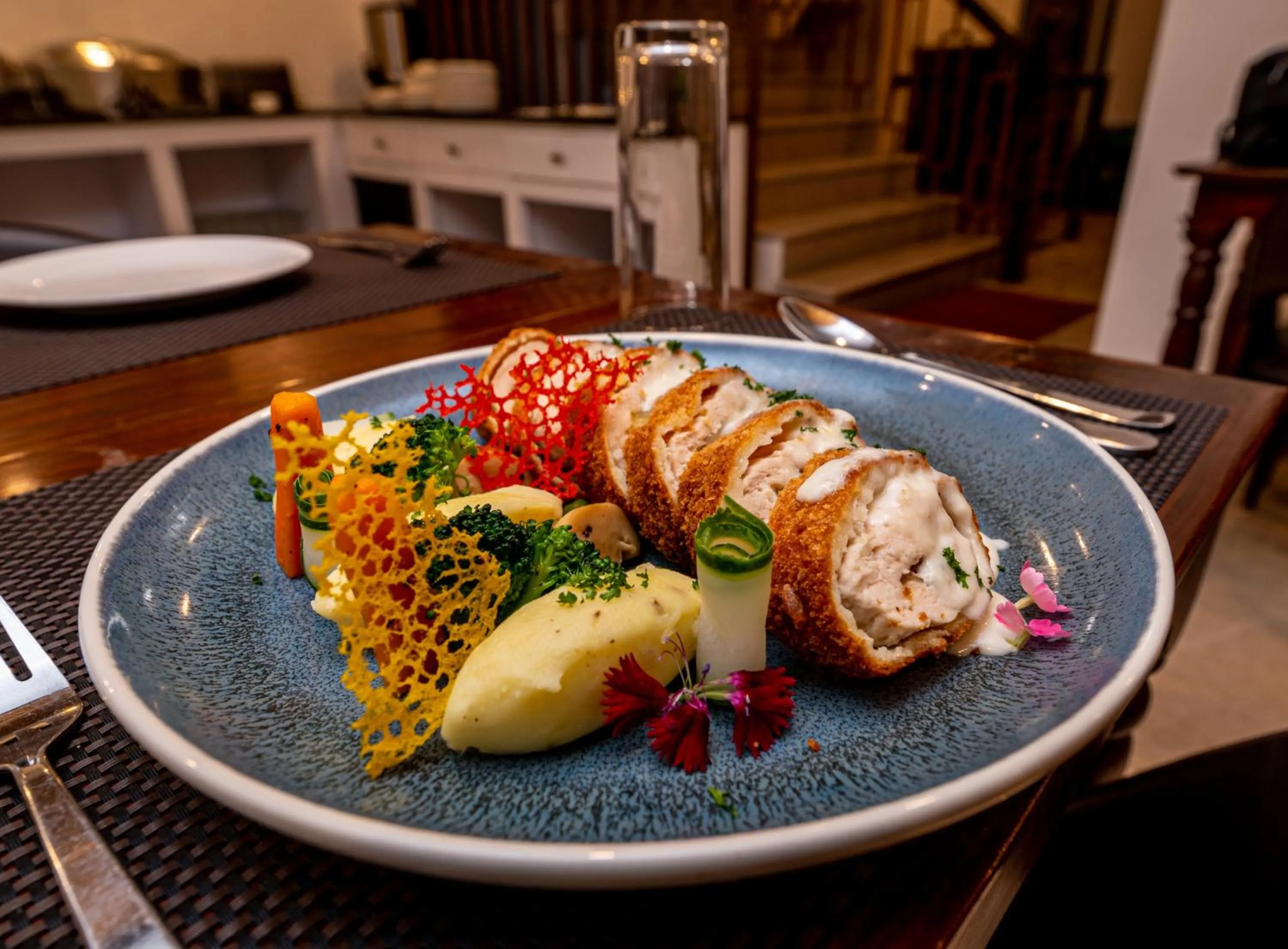 Food and drinks in Hotel Ama-La, Thamel, Kathmandu