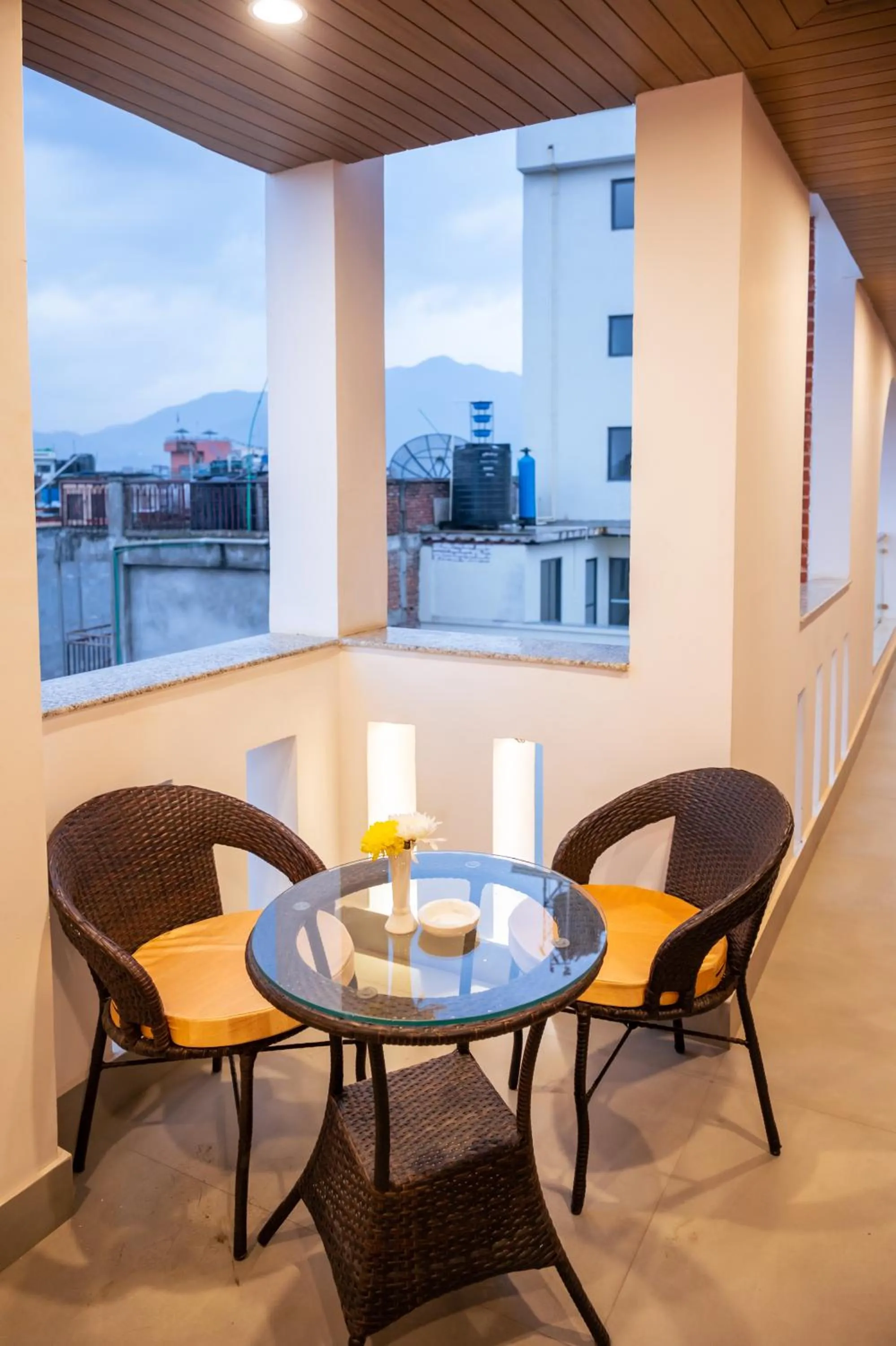 Seating area in Hotel Ama-La, Thamel, Kathmandu