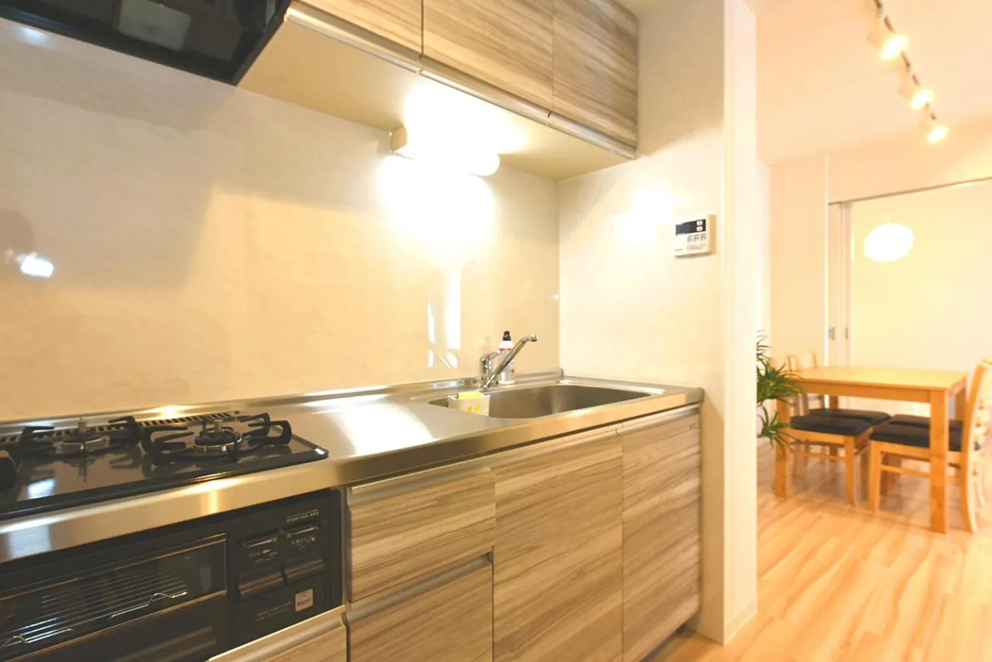 Kitchen or kitchenette in GLASS Yamahana EAST