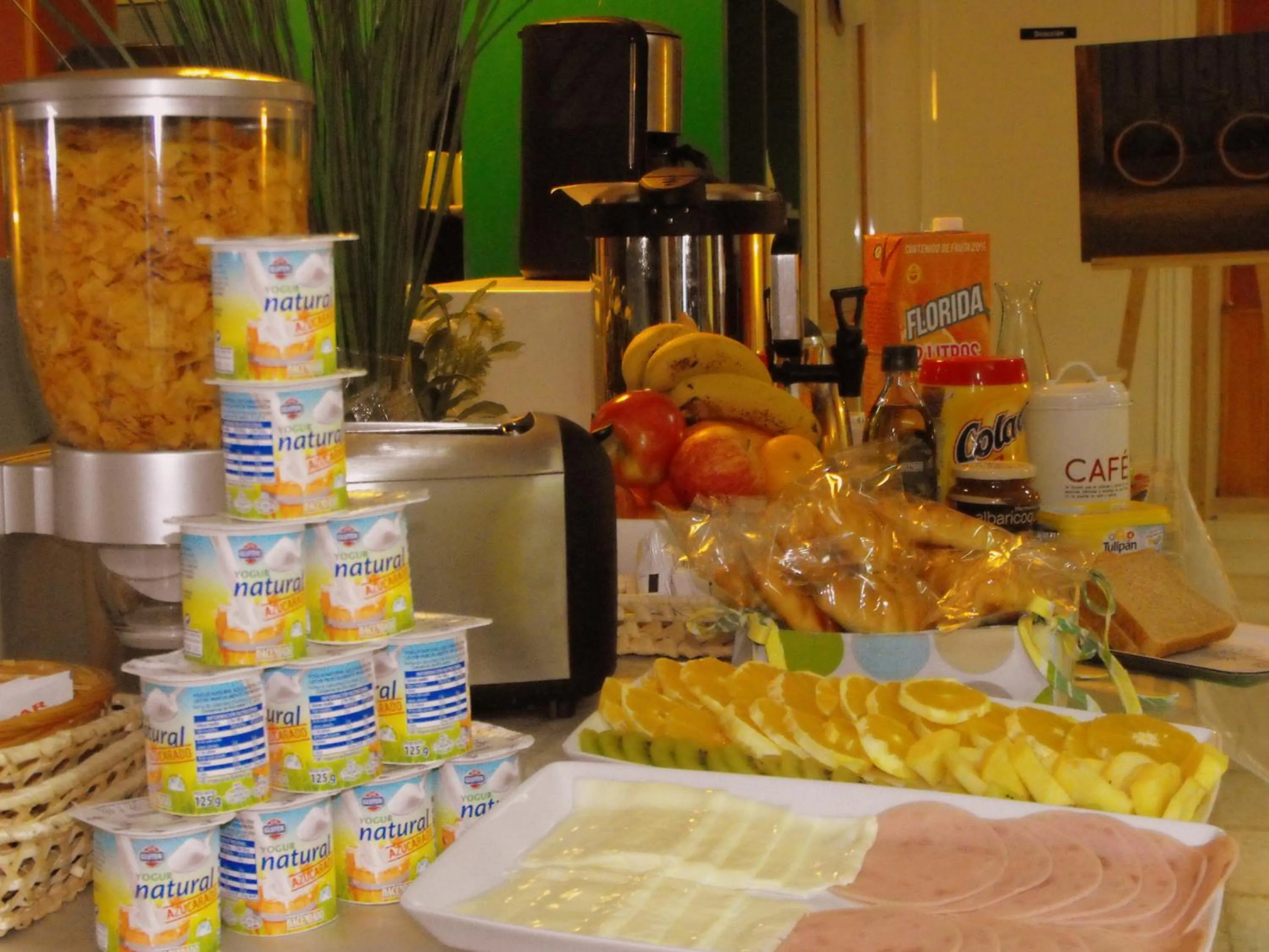 Breakfast in Hostal Santa Catalina