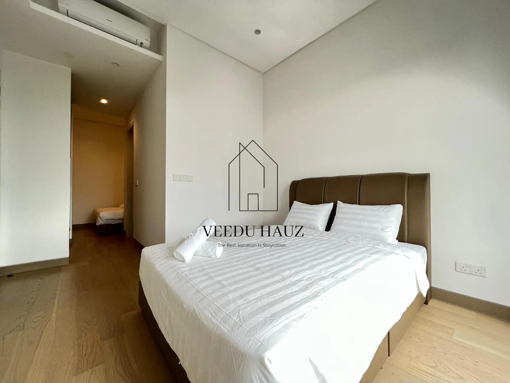 Bed in Lucentia Residences BBCC at Lalaport Kuala Lumpur by Veedu Hauz