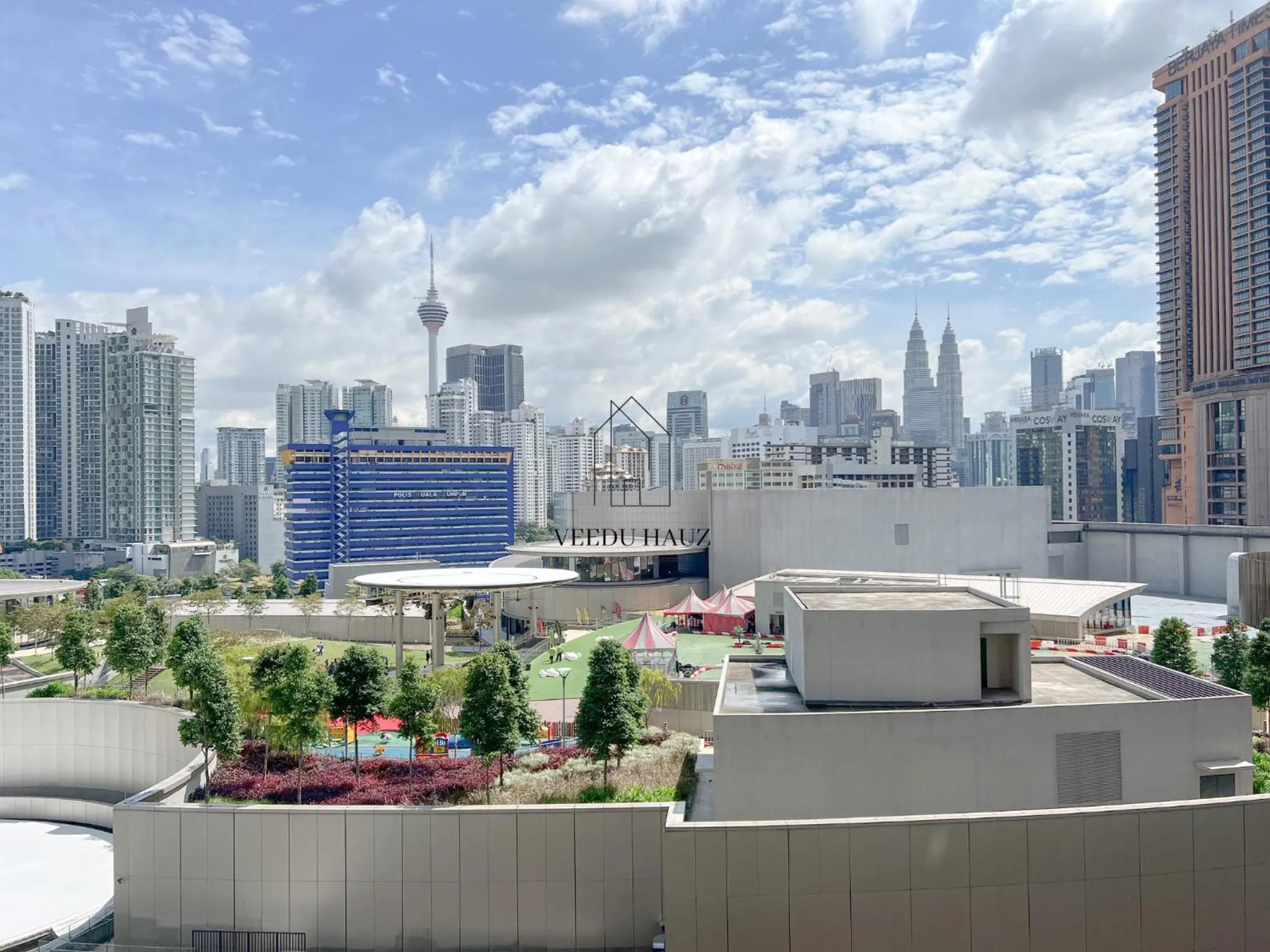 City view in Lucentia Residences BBCC at Lalaport Kuala Lumpur by Veedu Hauz