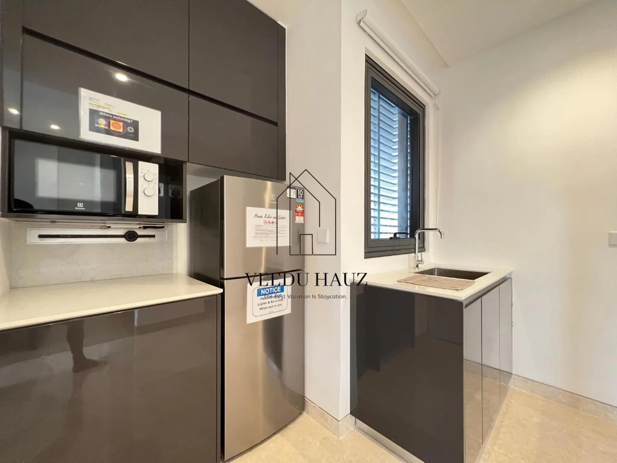 minibar in Lucentia Residences BBCC at Lalaport Kuala Lumpur by Veedu Hauz