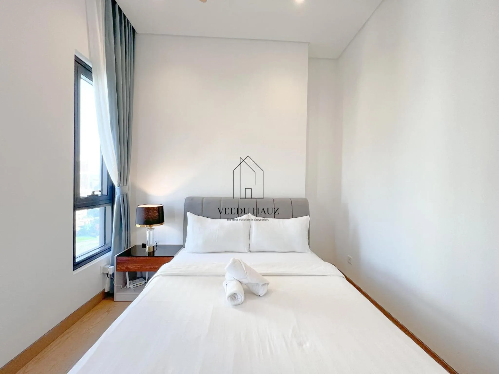 Bedroom, Bed in Lucentia Residences BBCC at Lalaport Kuala Lumpur by Veedu Hauz