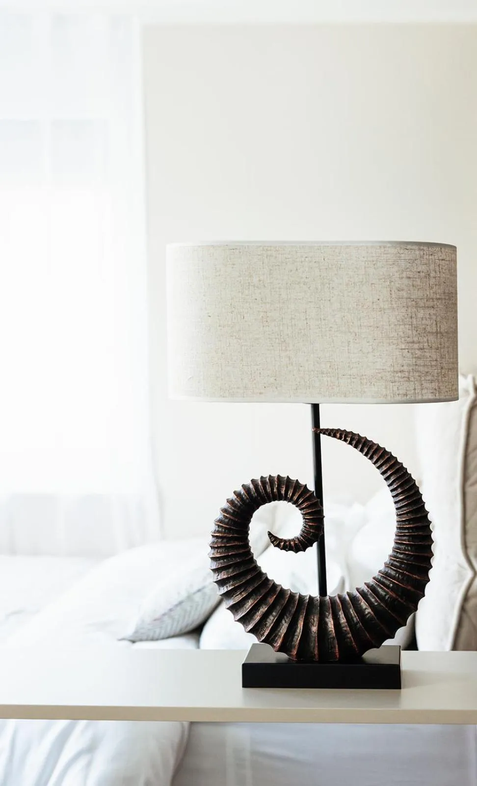 Decorative detail, Bed in Lamira - Serviced Apartments