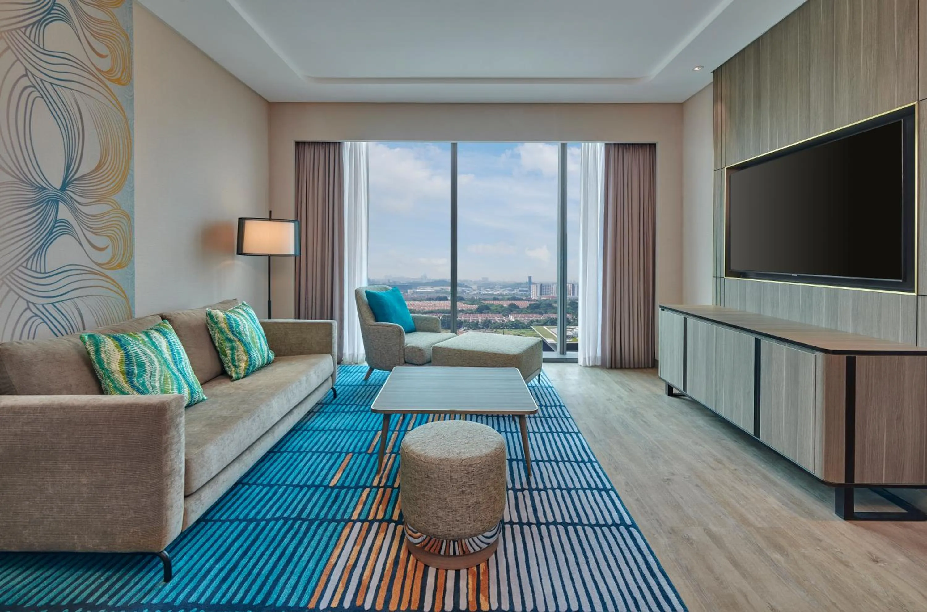 Living room in Courtyard by Marriott Setia Alam