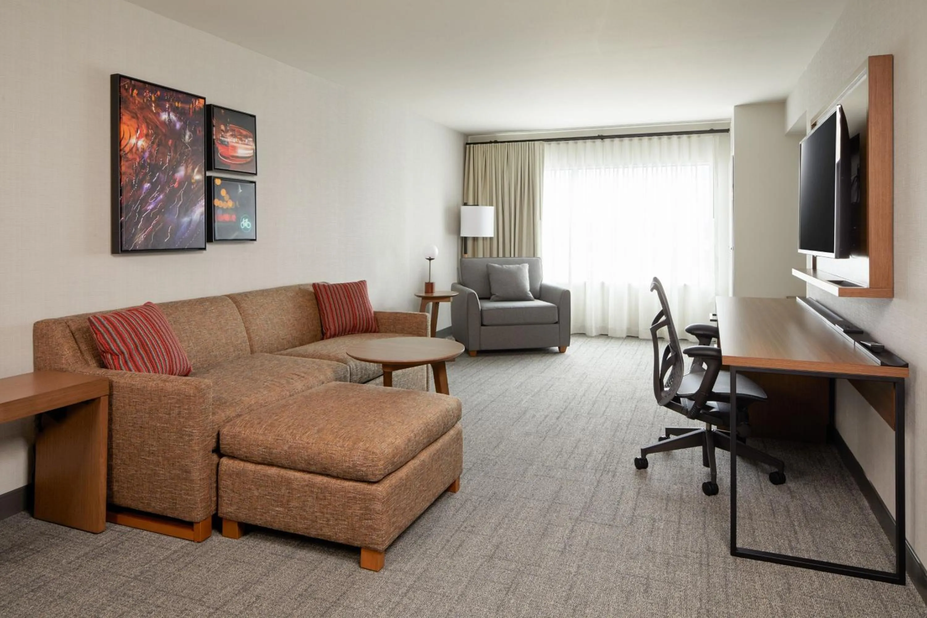 Living room in Residence Inn by Marriott San Francisco Airport Millbrae Station