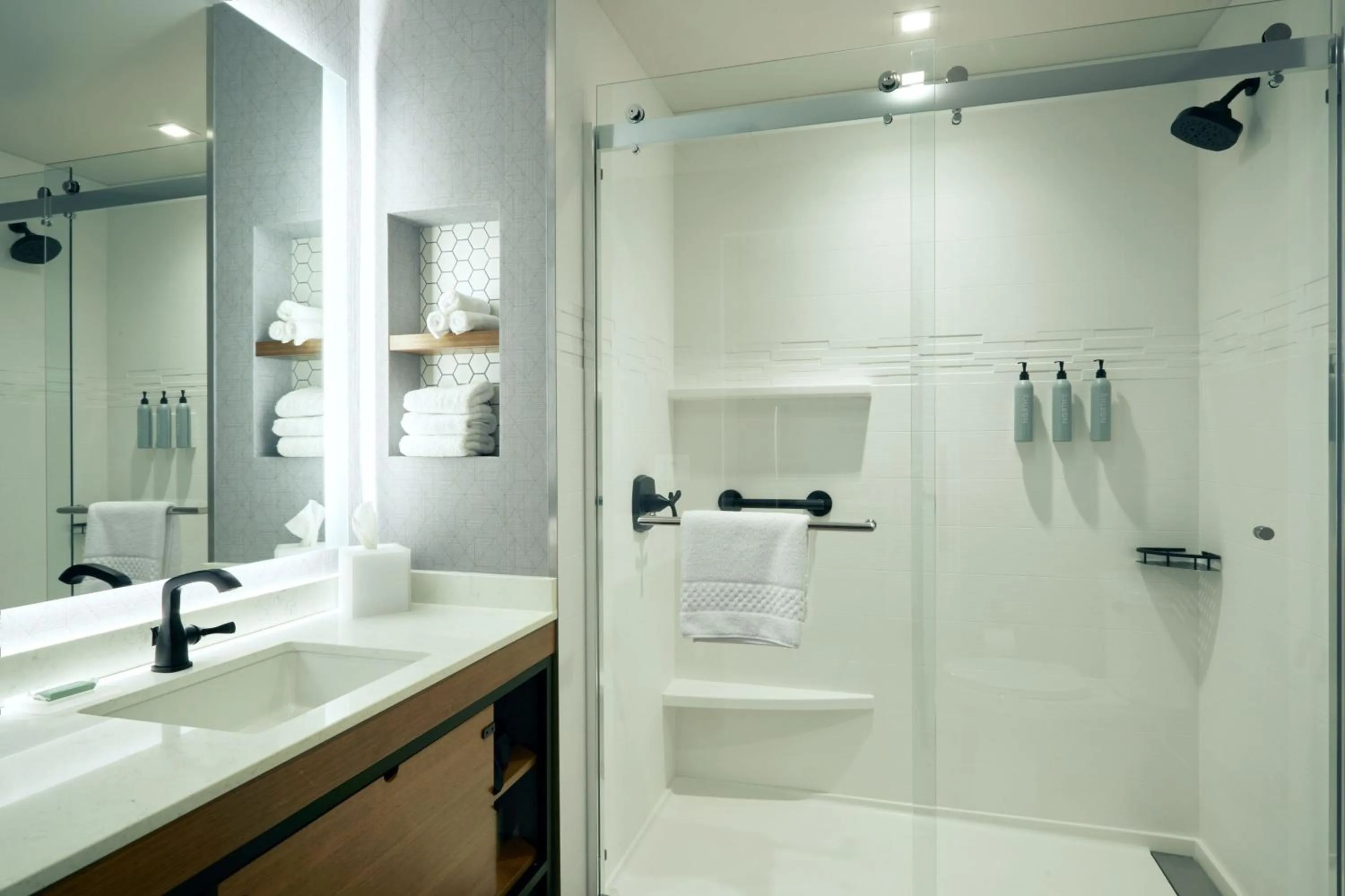 Bathroom in Residence Inn by Marriott San Francisco Airport Millbrae Station