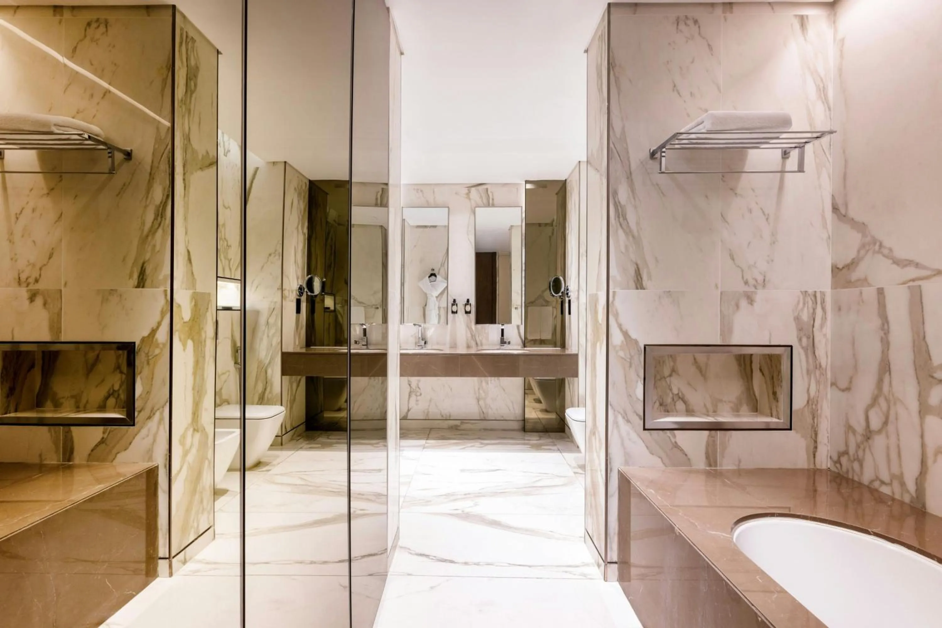 Bathroom in Agora, Doha, Autograph Collection