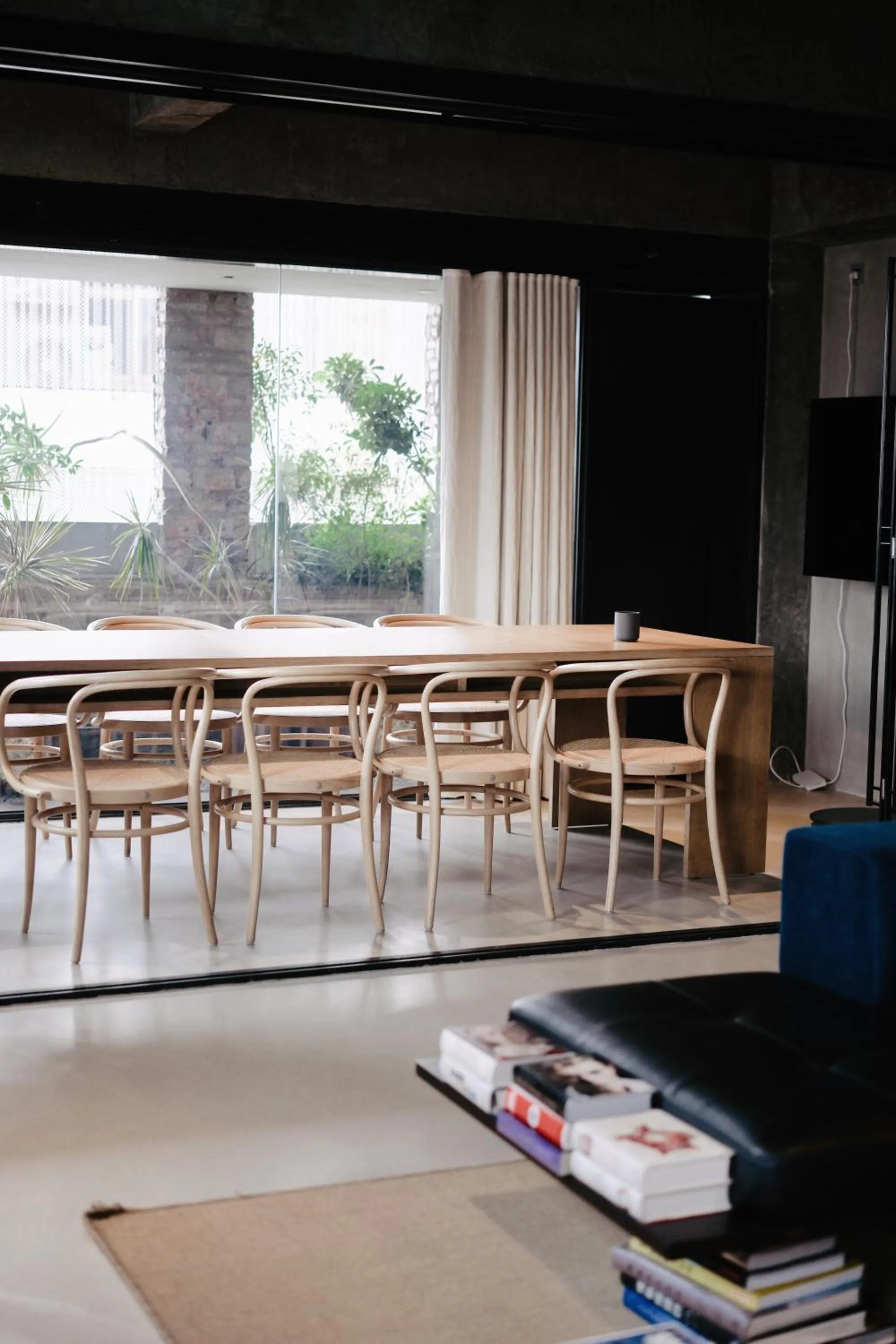 Dining area in Jiangnan House Nantou