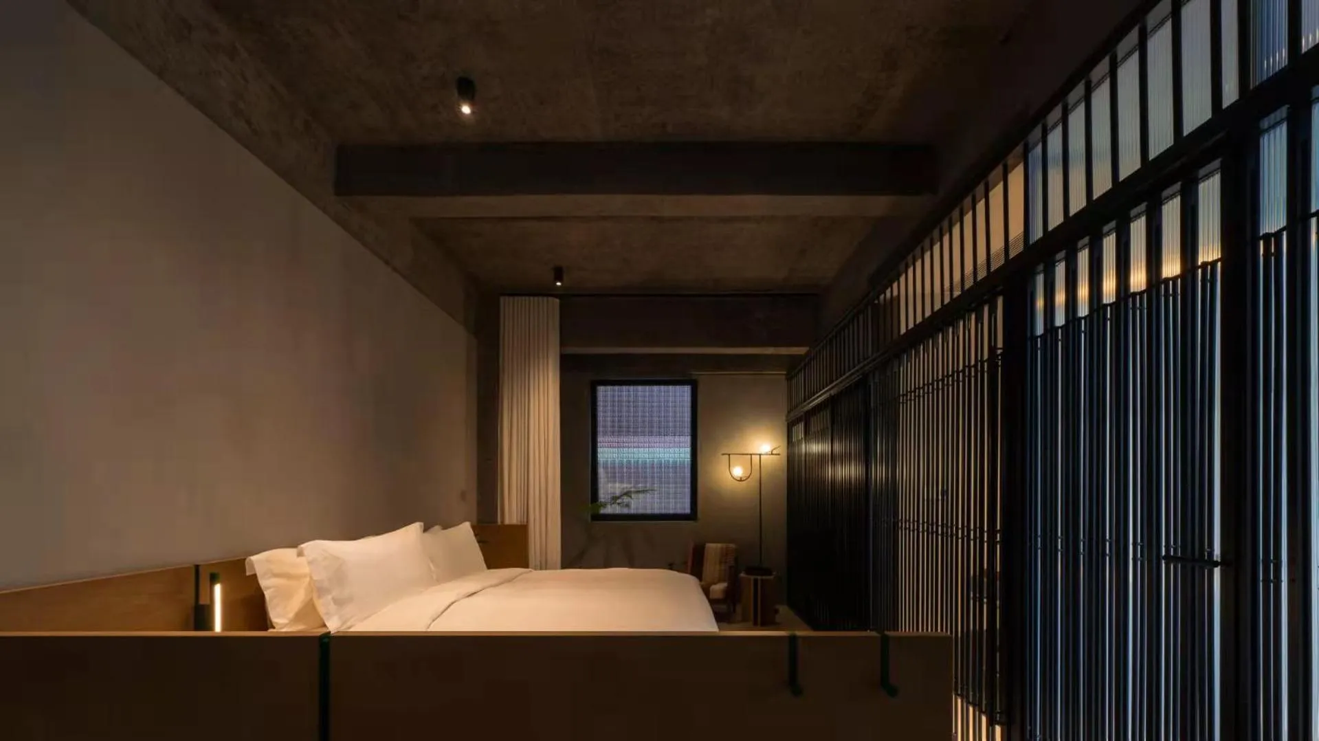 Bed in Jiangnan House Nantou