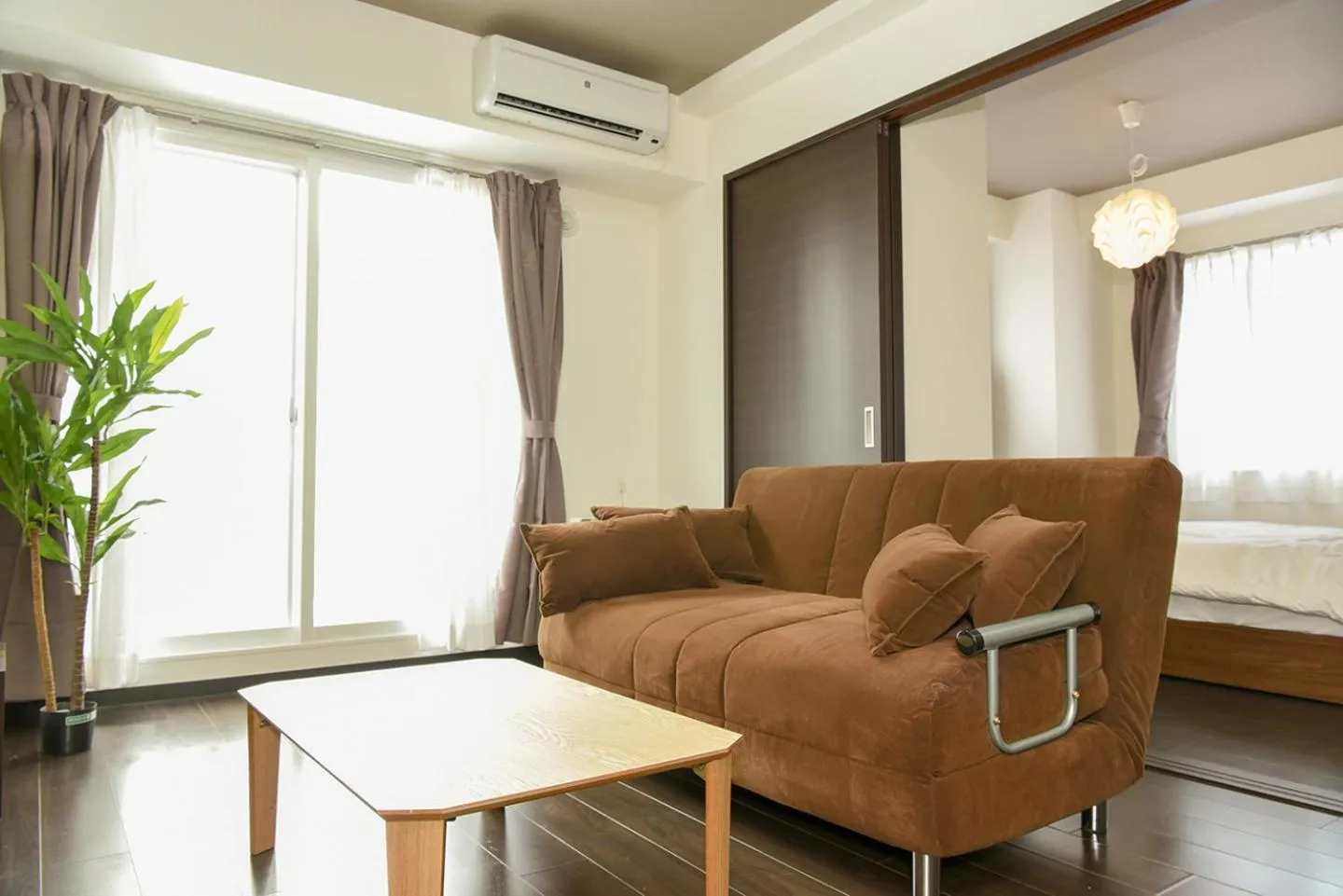 Living room in SUNCORT Minami 6-jo II
