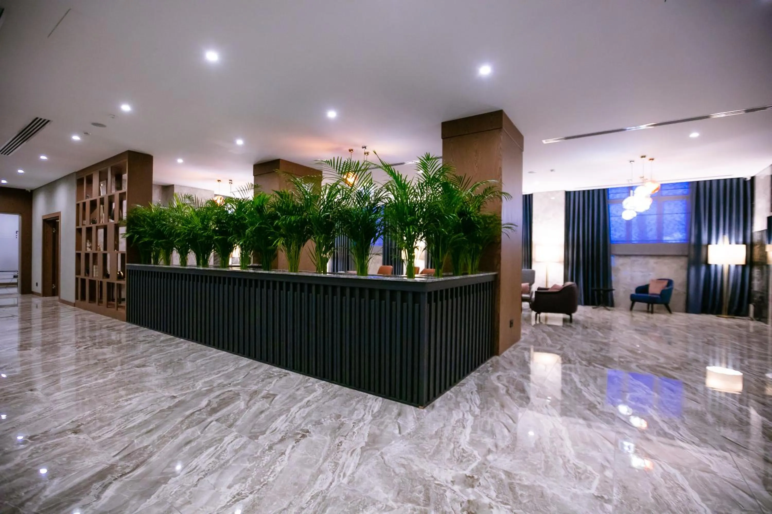 Lounge or bar in Wyndham Garden Baku