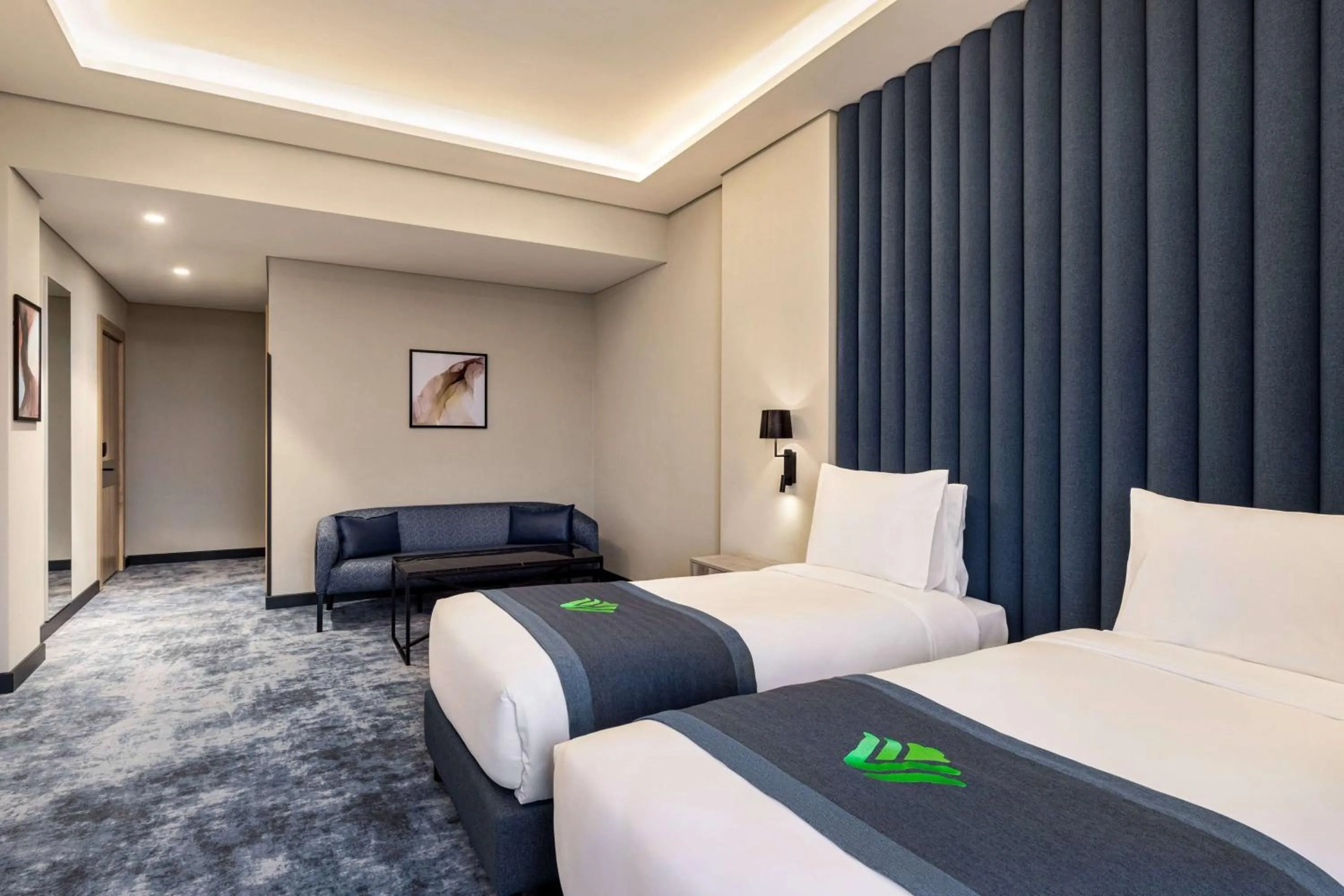 Bed in Wyndham Garden Baku