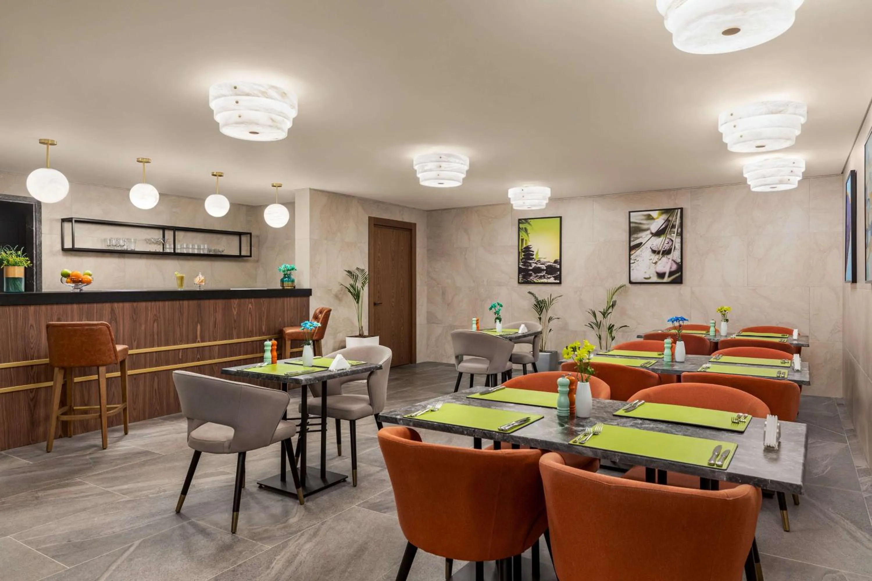 Lounge or bar in Wyndham Garden Baku