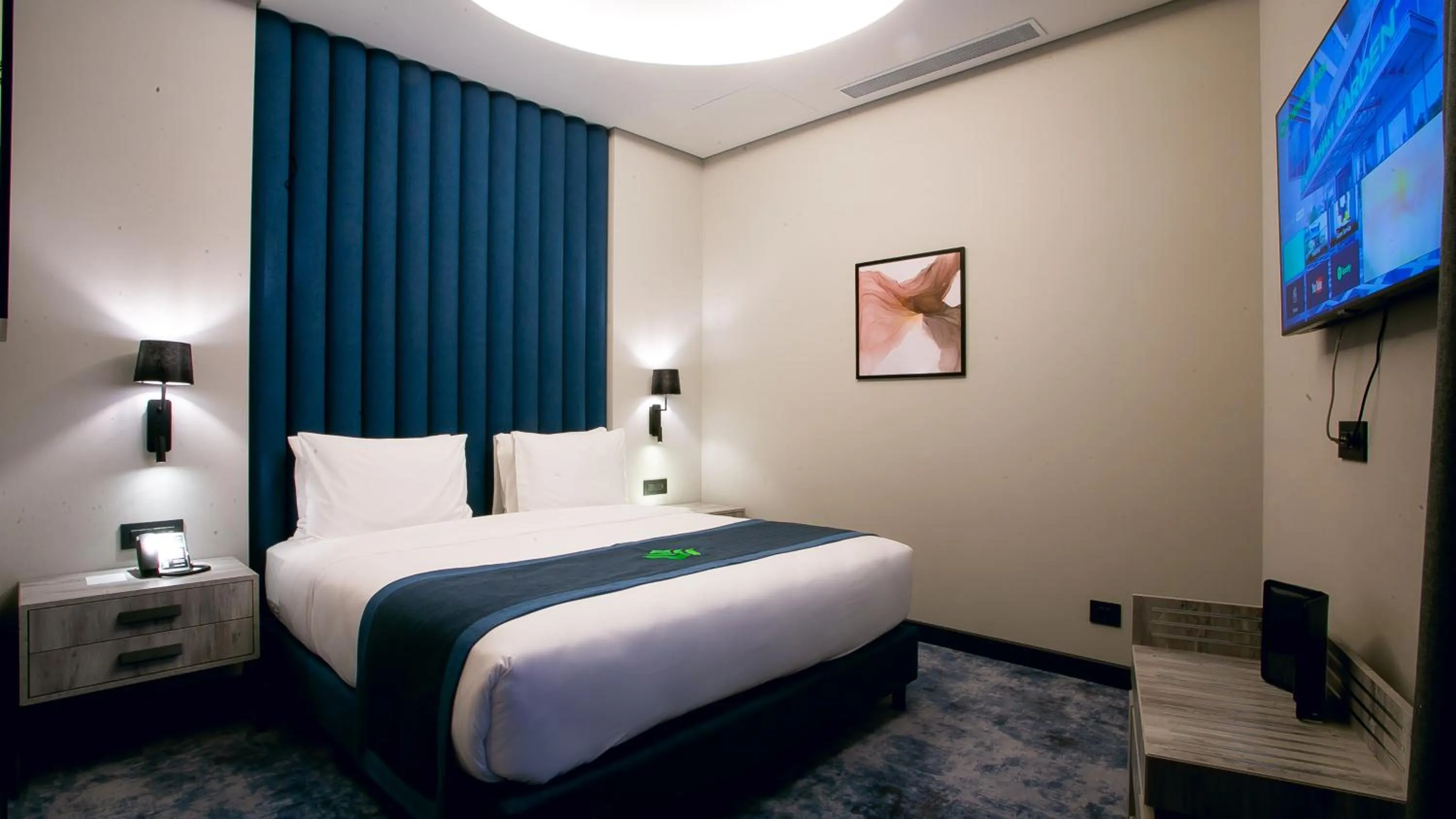 Bed in Wyndham Garden Baku