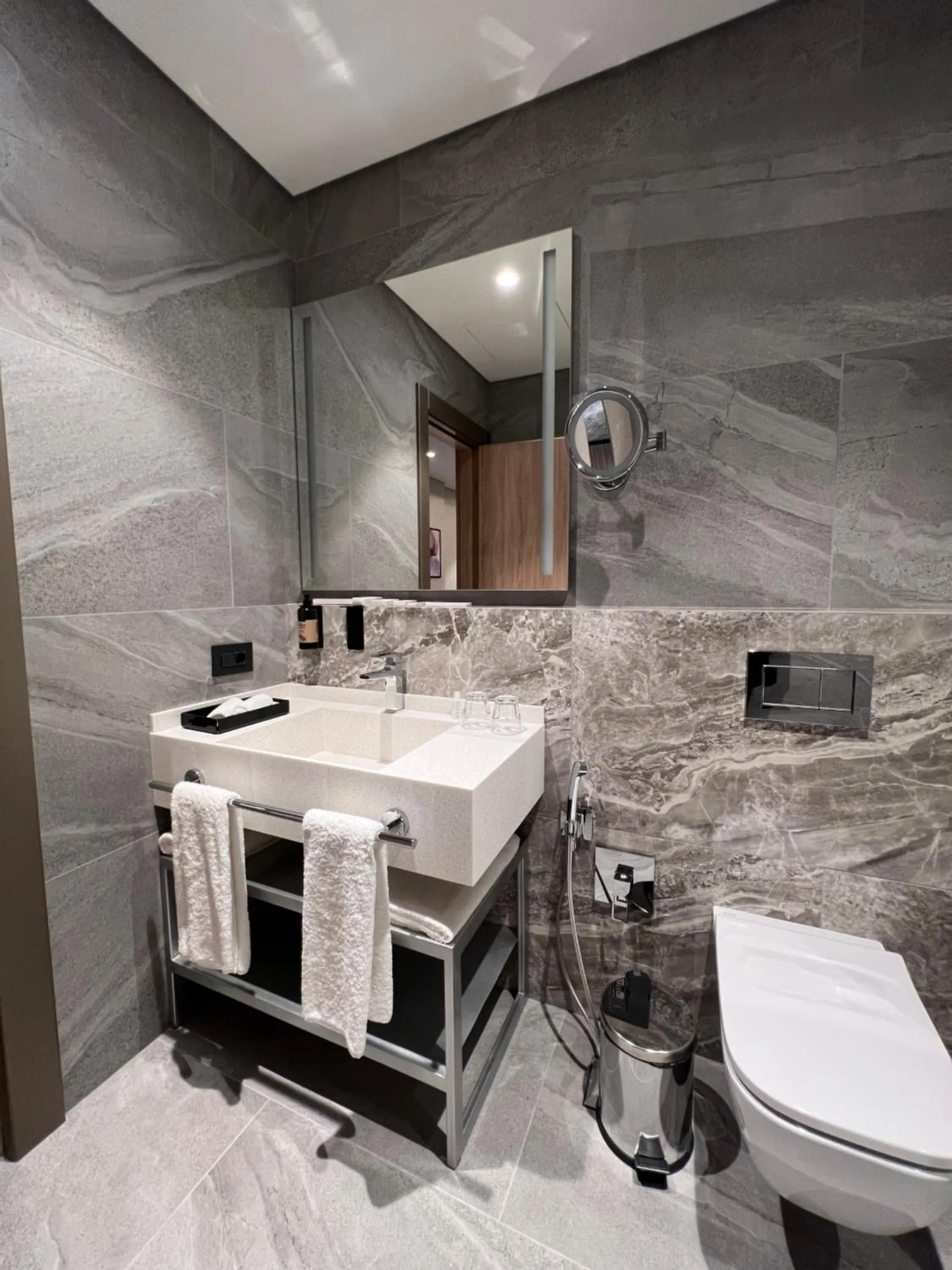 Toilet in Wyndham Garden Baku