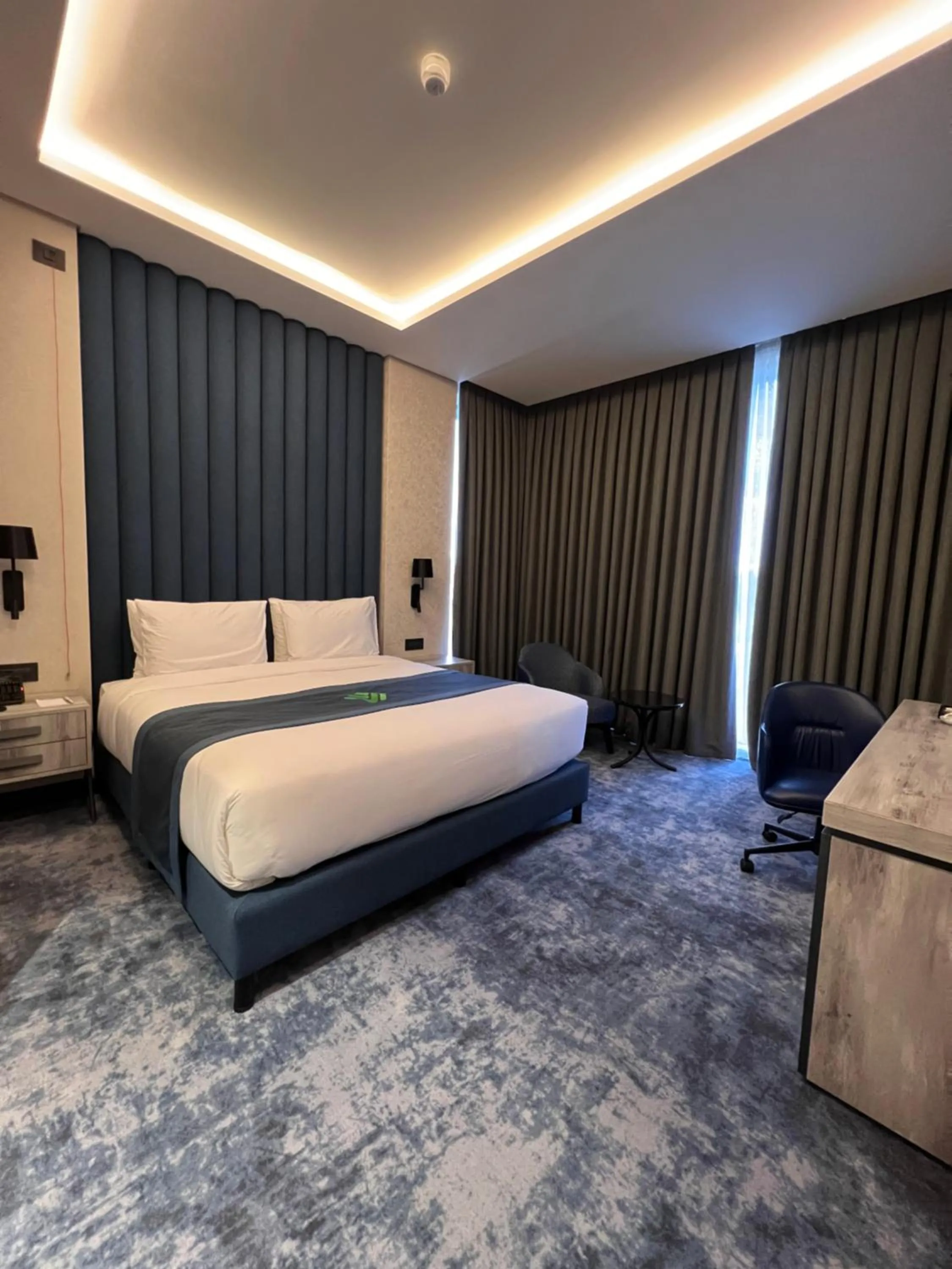 Bed in Wyndham Garden Baku
