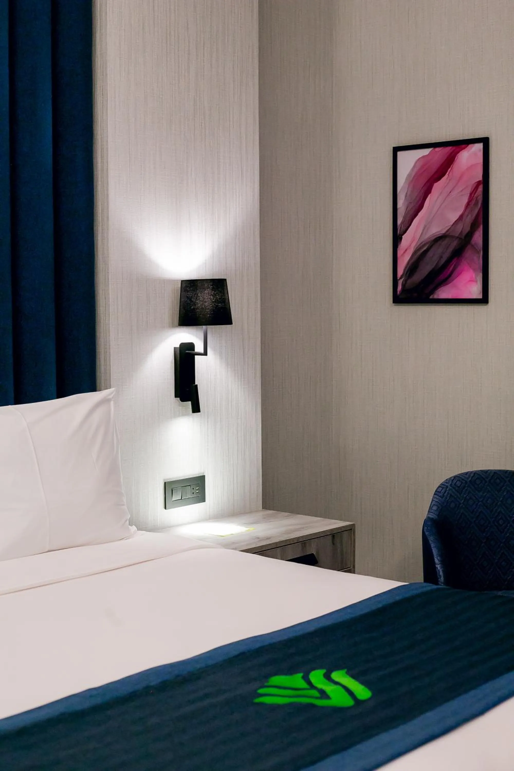 Bed in Wyndham Garden Baku