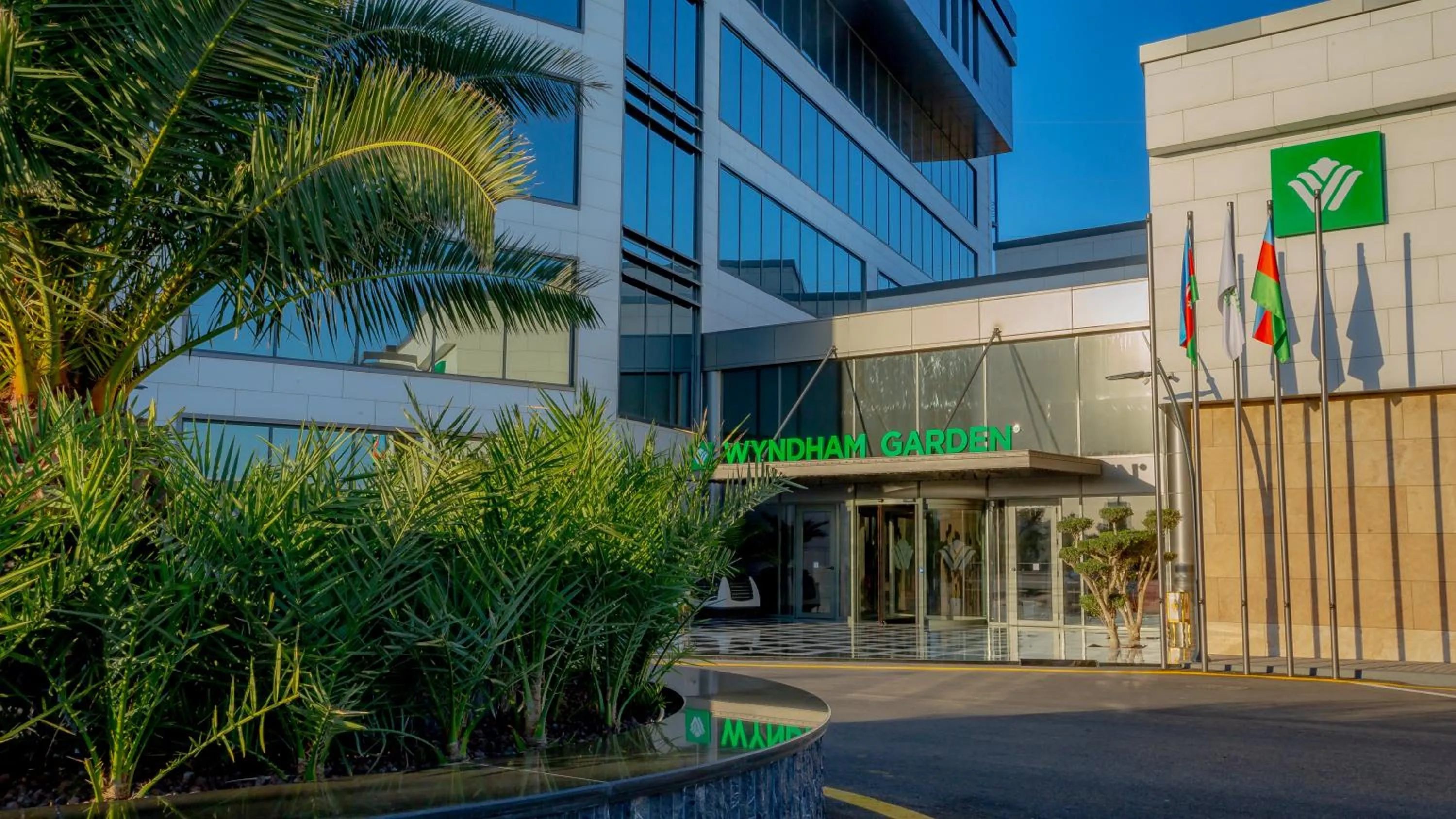 Property building in Wyndham Garden Baku