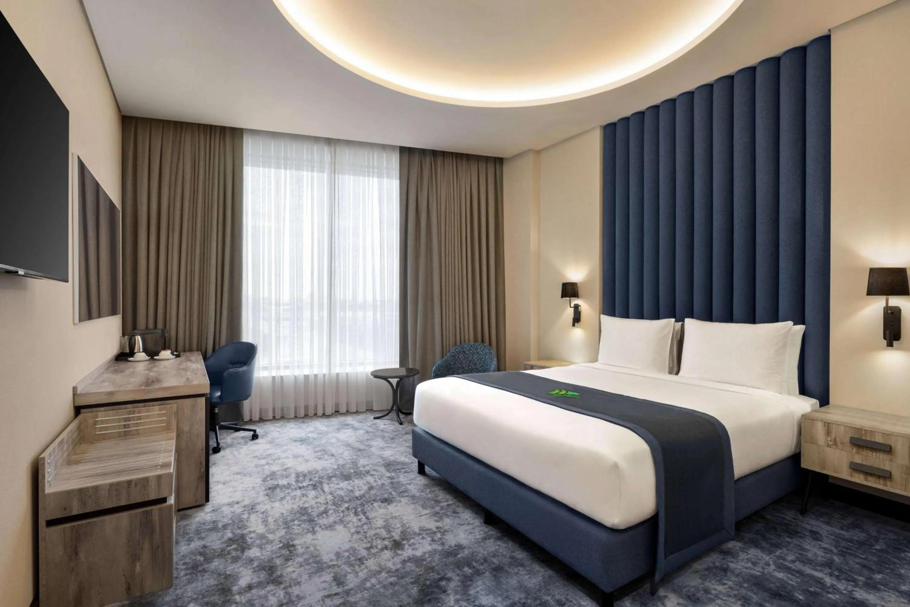 Photo of the whole room, Bed in Wyndham Garden Baku