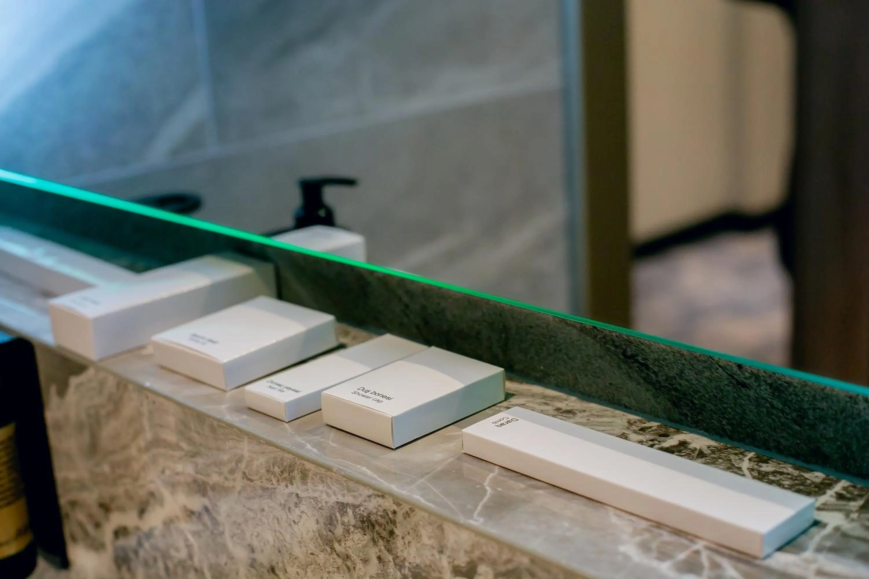 Bathroom in Wyndham Garden Baku