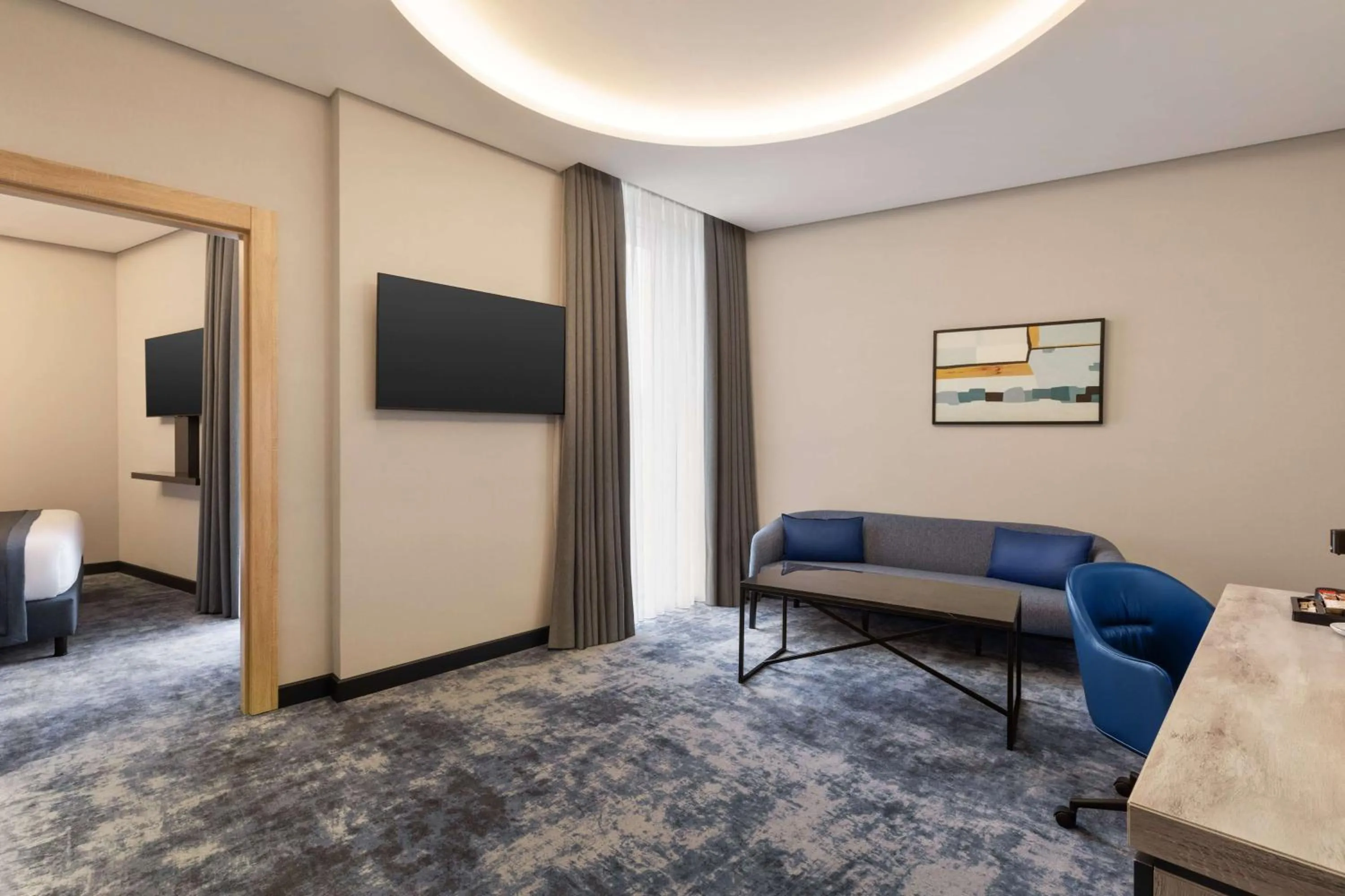 Bed in Wyndham Garden Baku