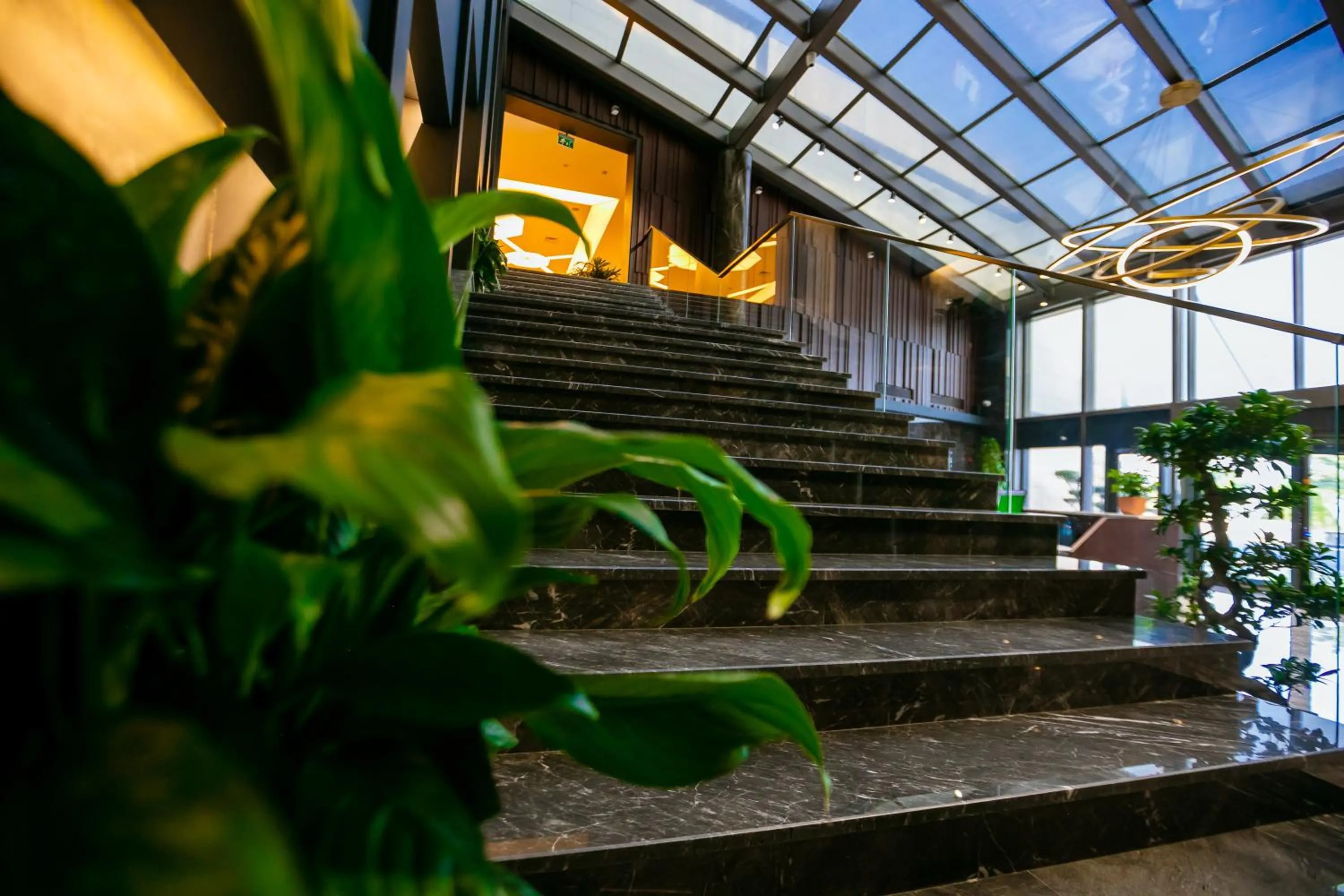 Lobby or reception in Wyndham Garden Baku