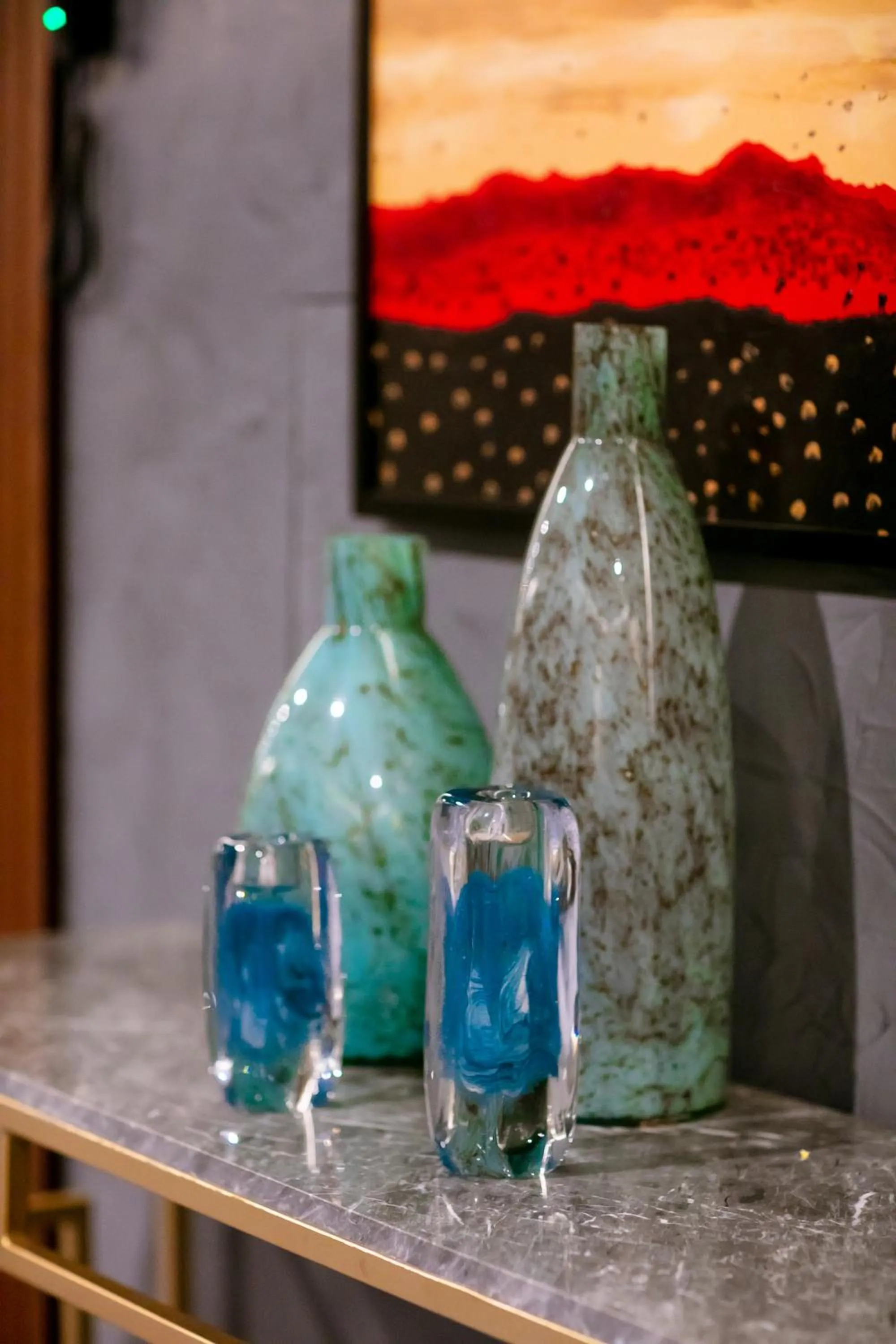 Decorative detail in Wyndham Garden Baku