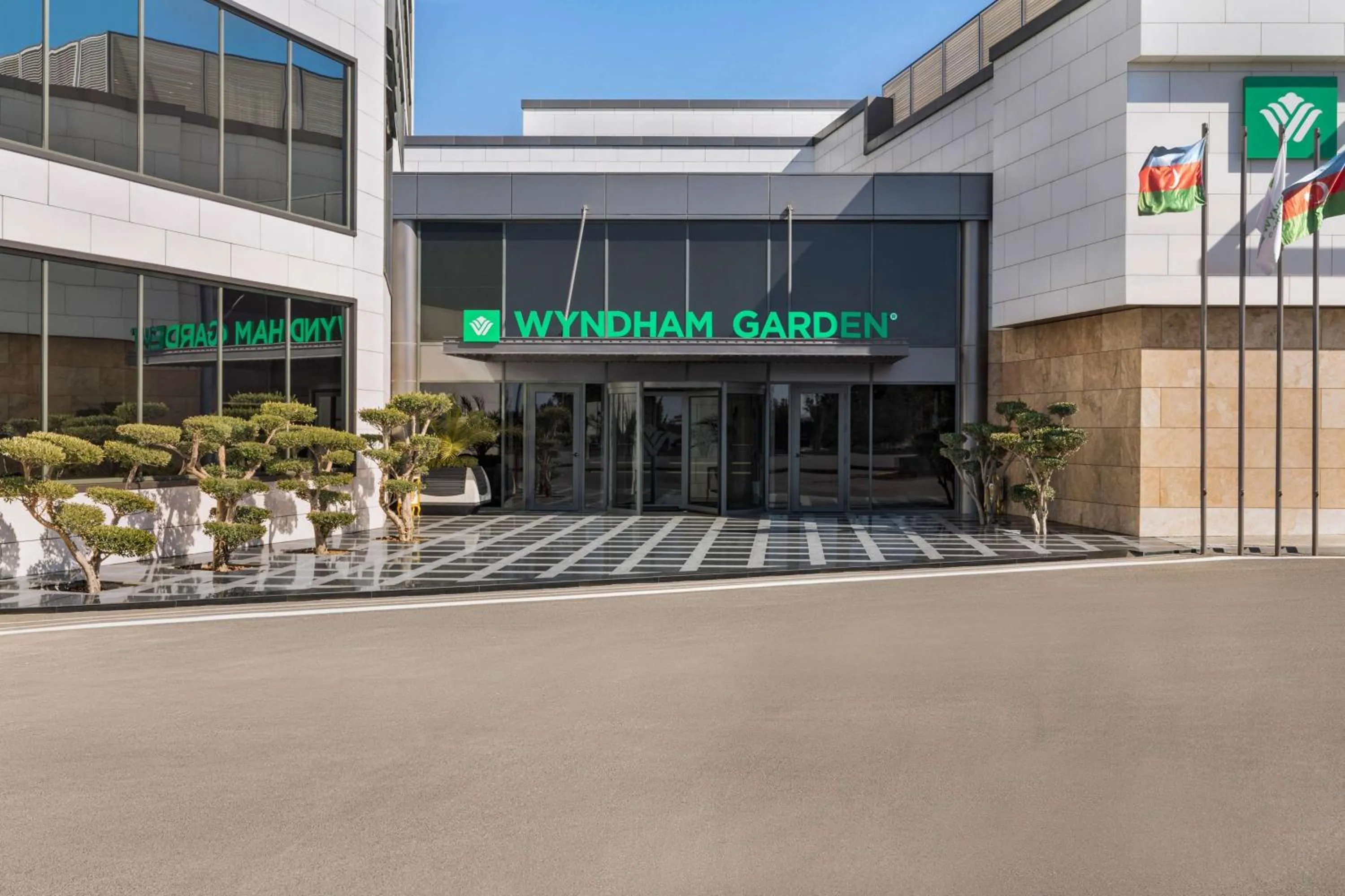 Property building in Wyndham Garden Baku