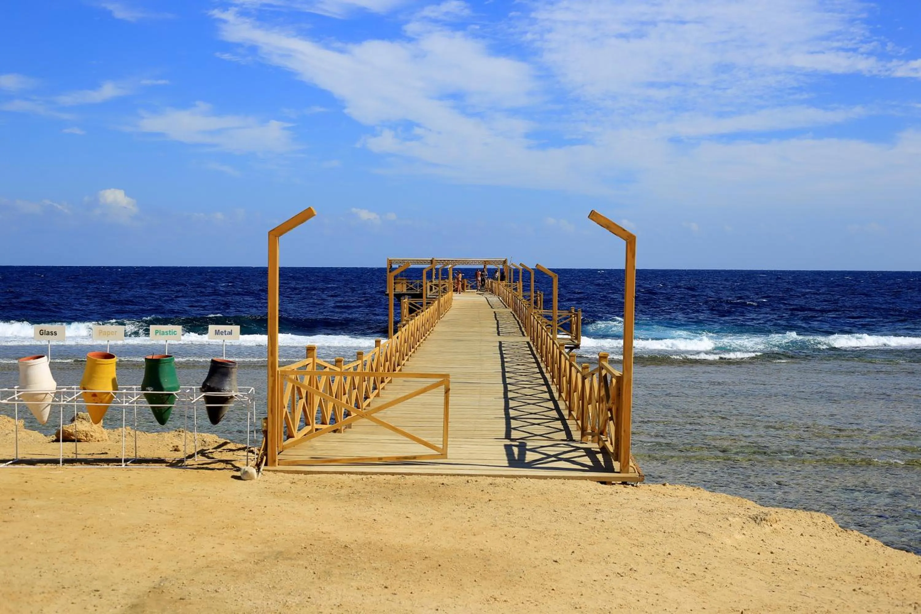 Beach in Beach safari nubian resort