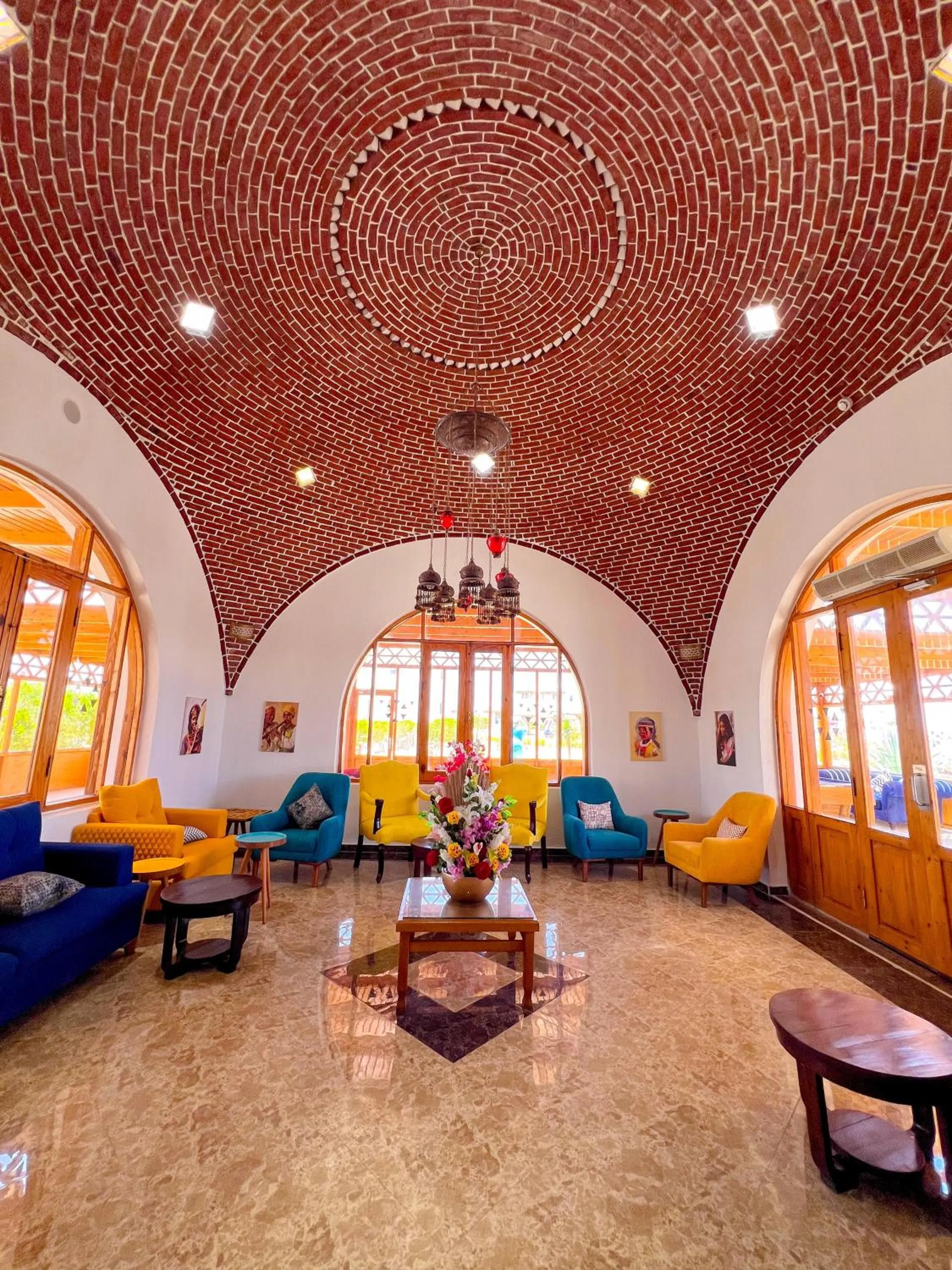 Property building in Beach safari nubian resort