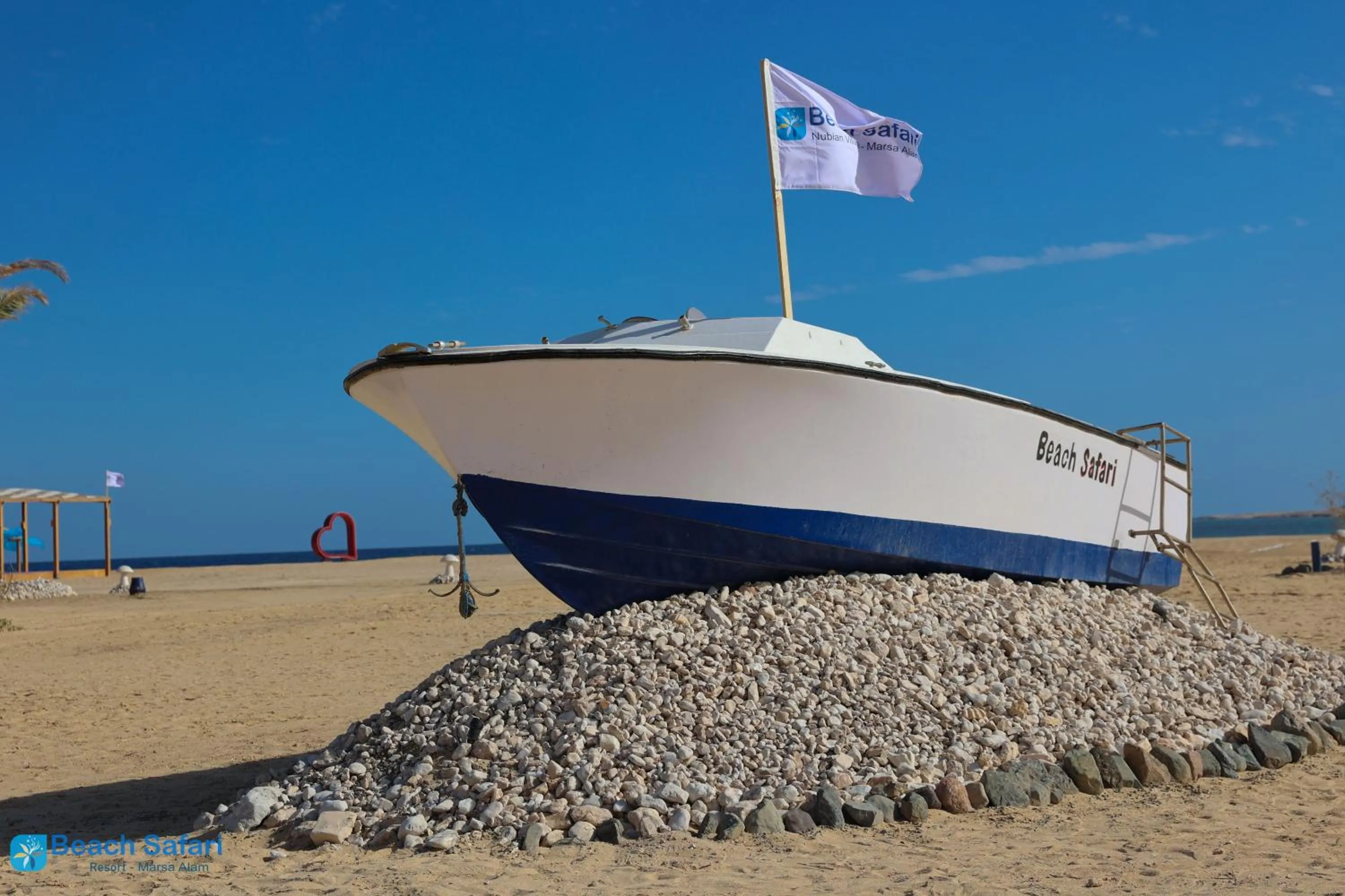 Beach in Beach safari nubian resort