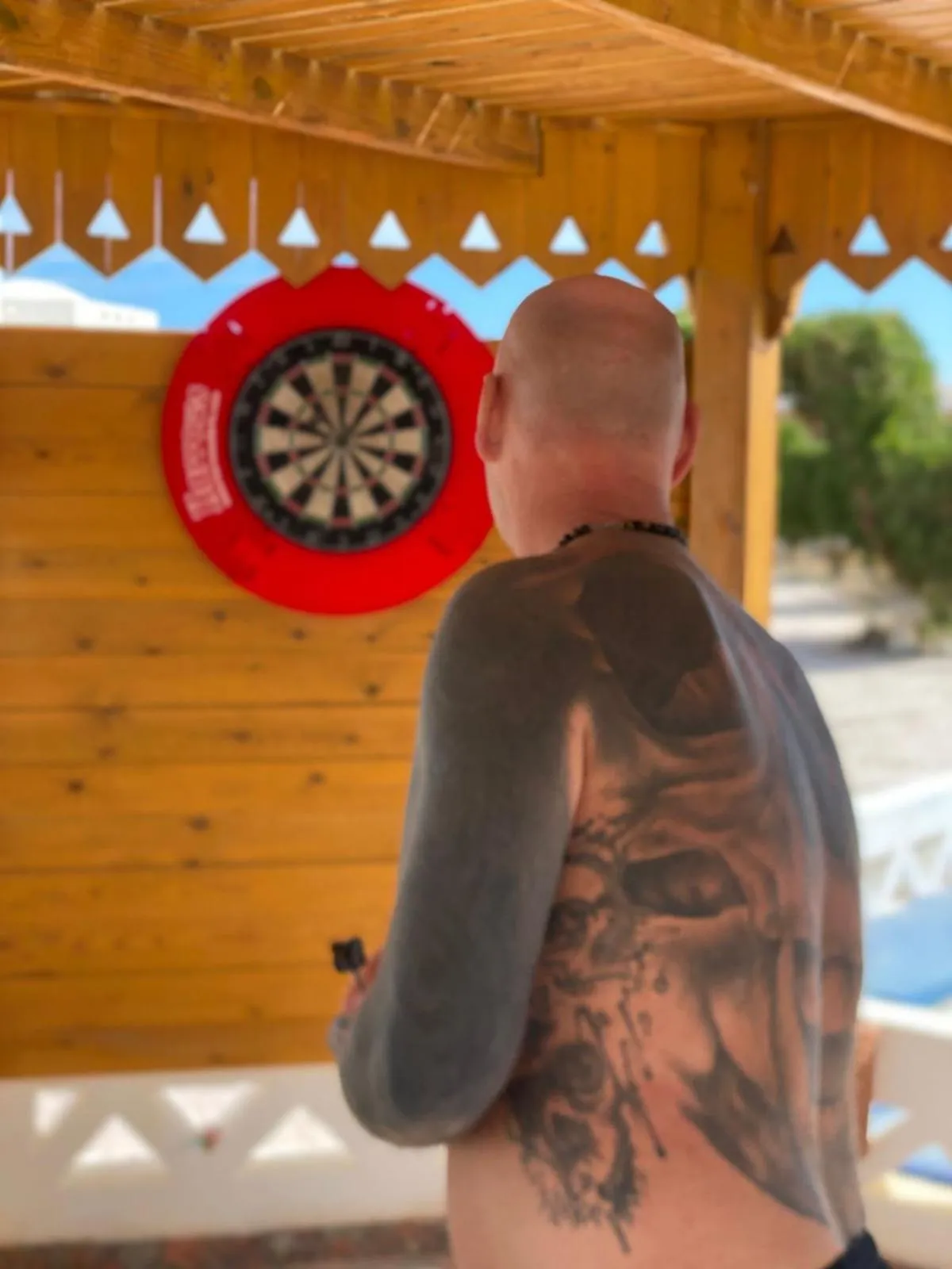 Darts in Beach safari nubian resort