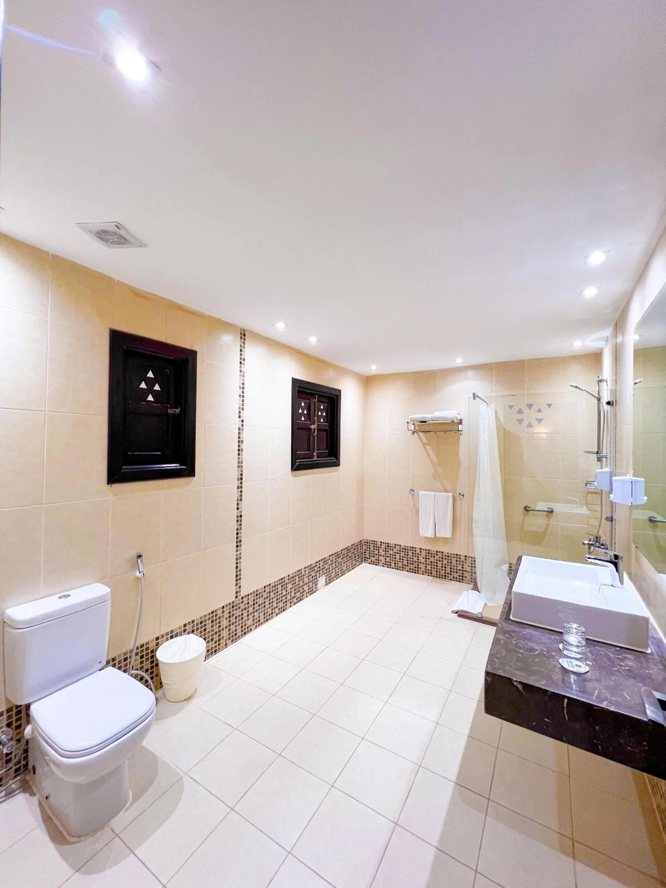 Bathroom in Beach safari nubian resort