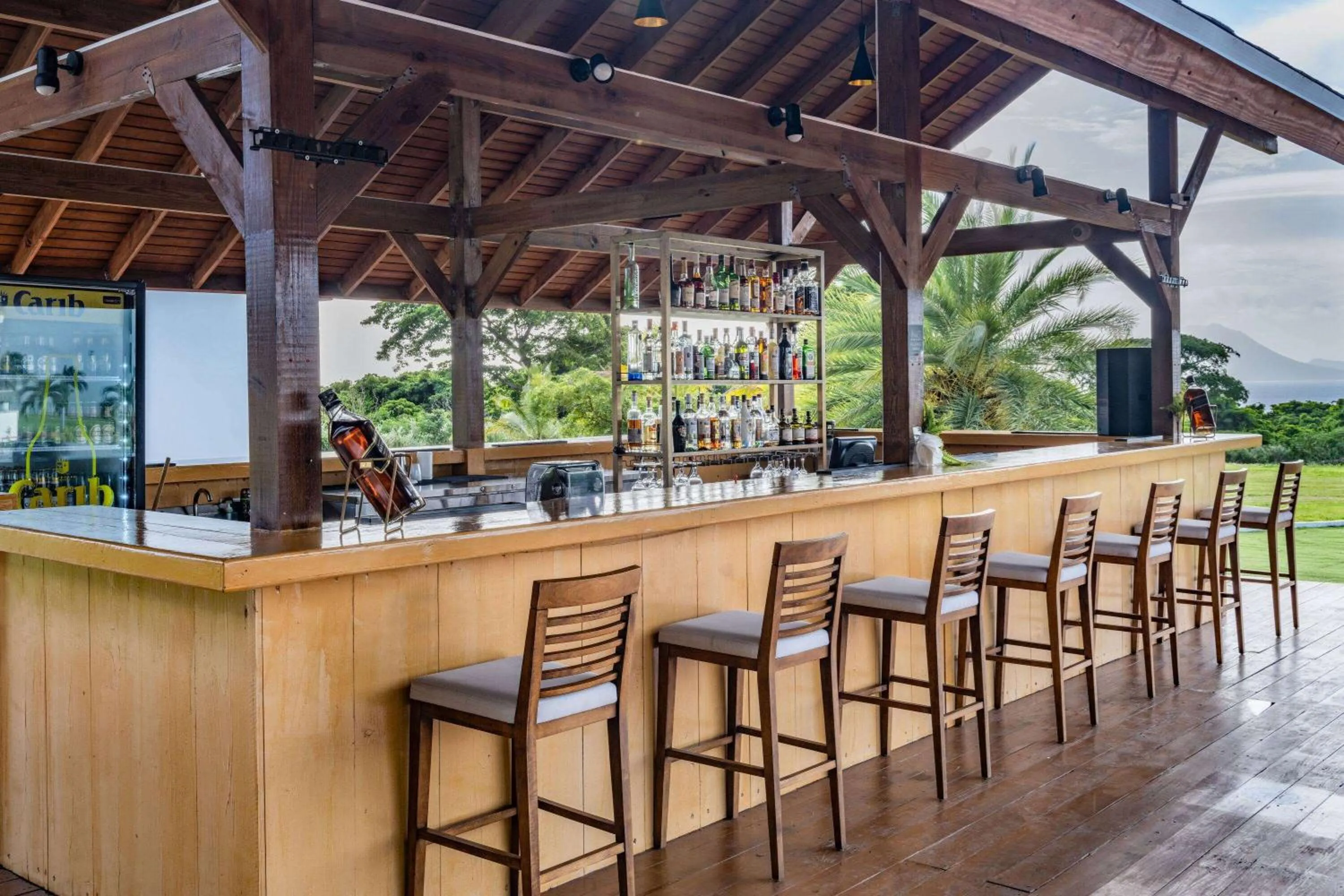 Patio in Ramada by Wyndham St Kitts Resort