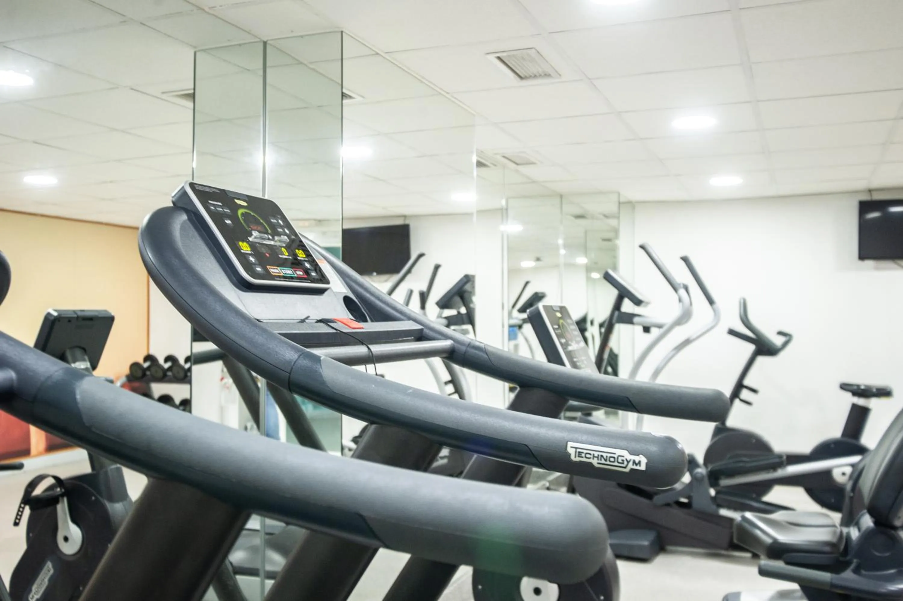 Fitness centre/facilities in AZZ Mérida Medea Hotel